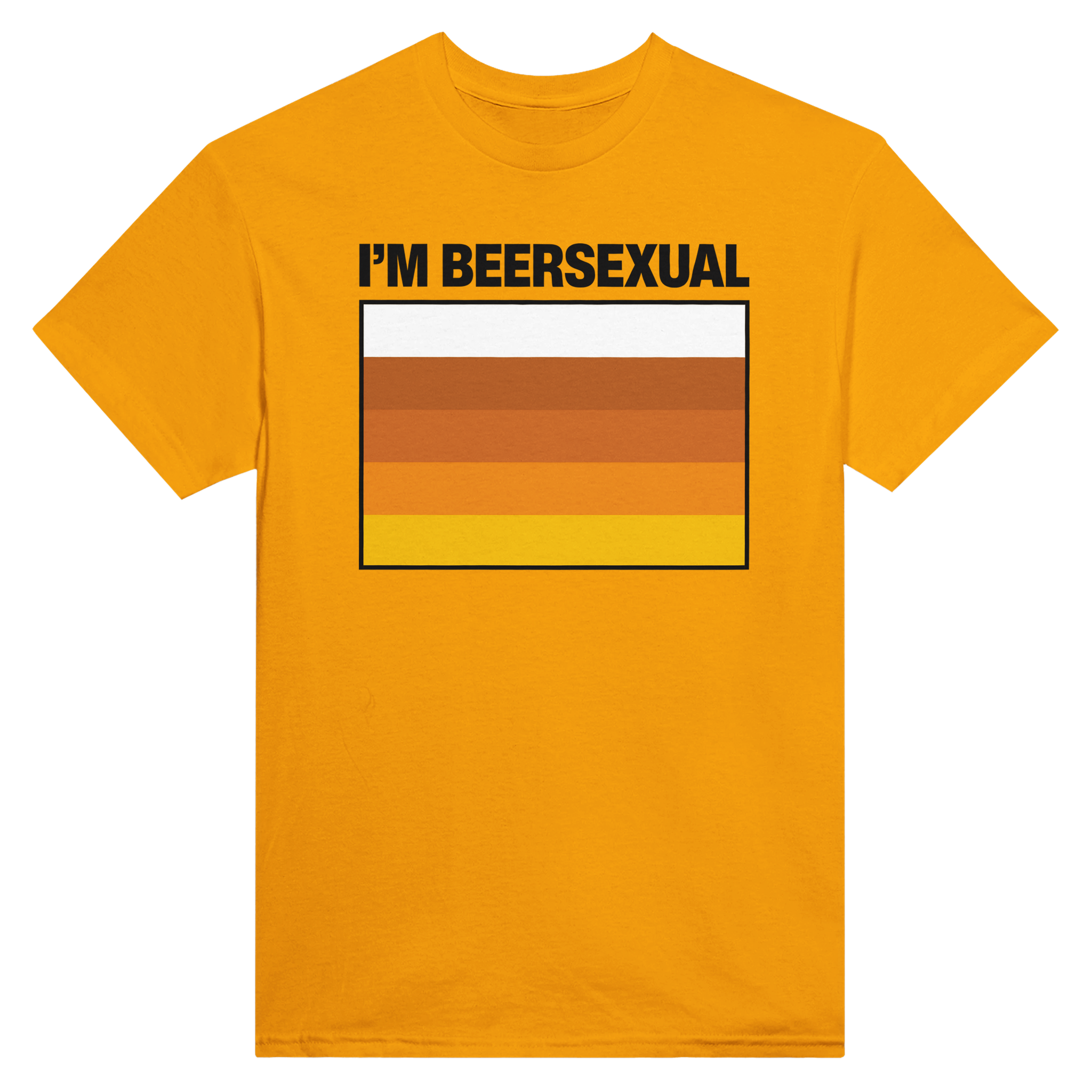 I'm beersexual – morsom t-skjorte fra Køddeklær