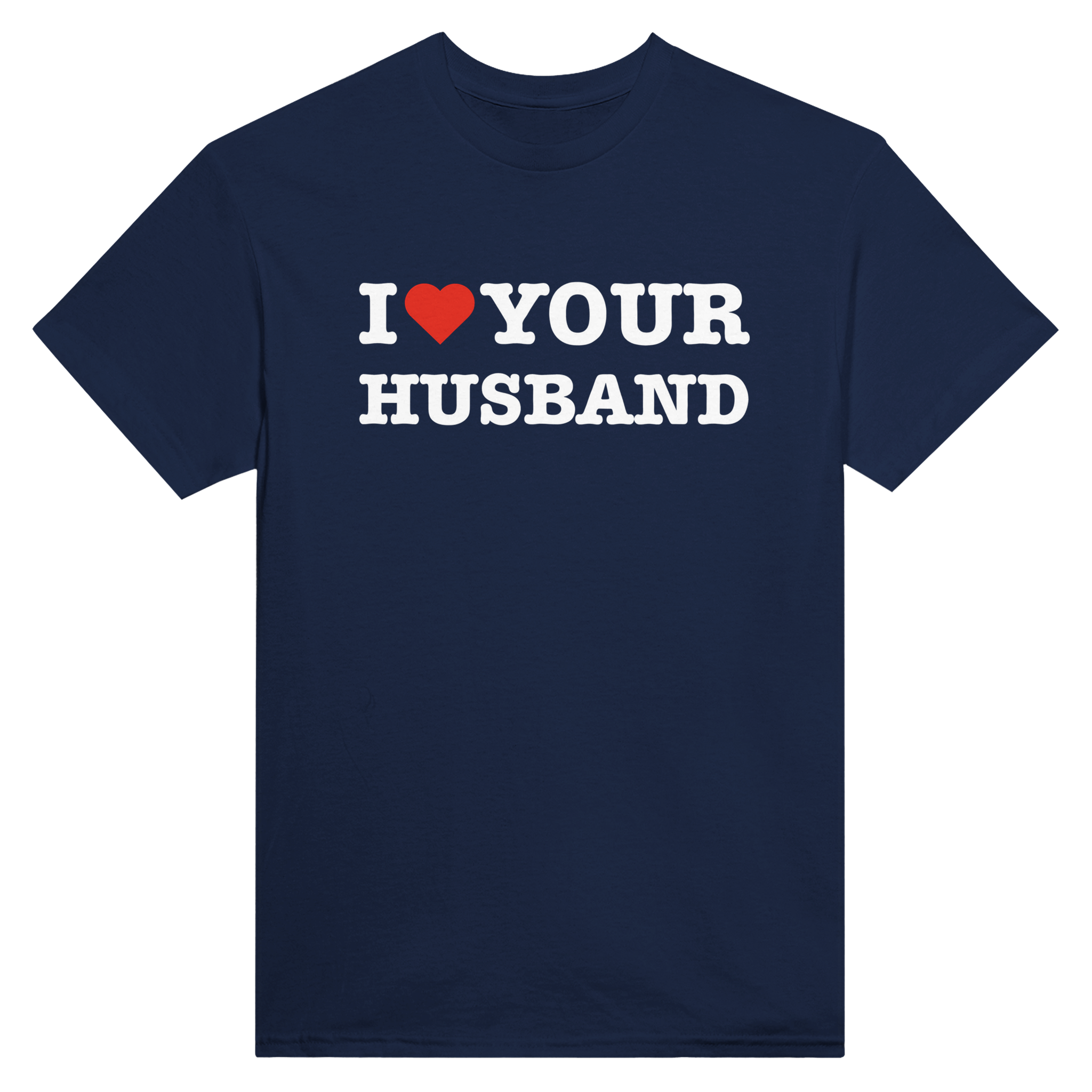 I love your husband – morsom t-skjorte fra Køddeklær