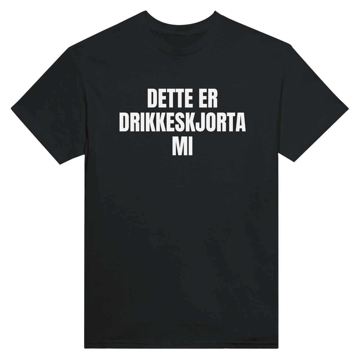 Dette er drikkeskjorta mi - t-skjorte – Black