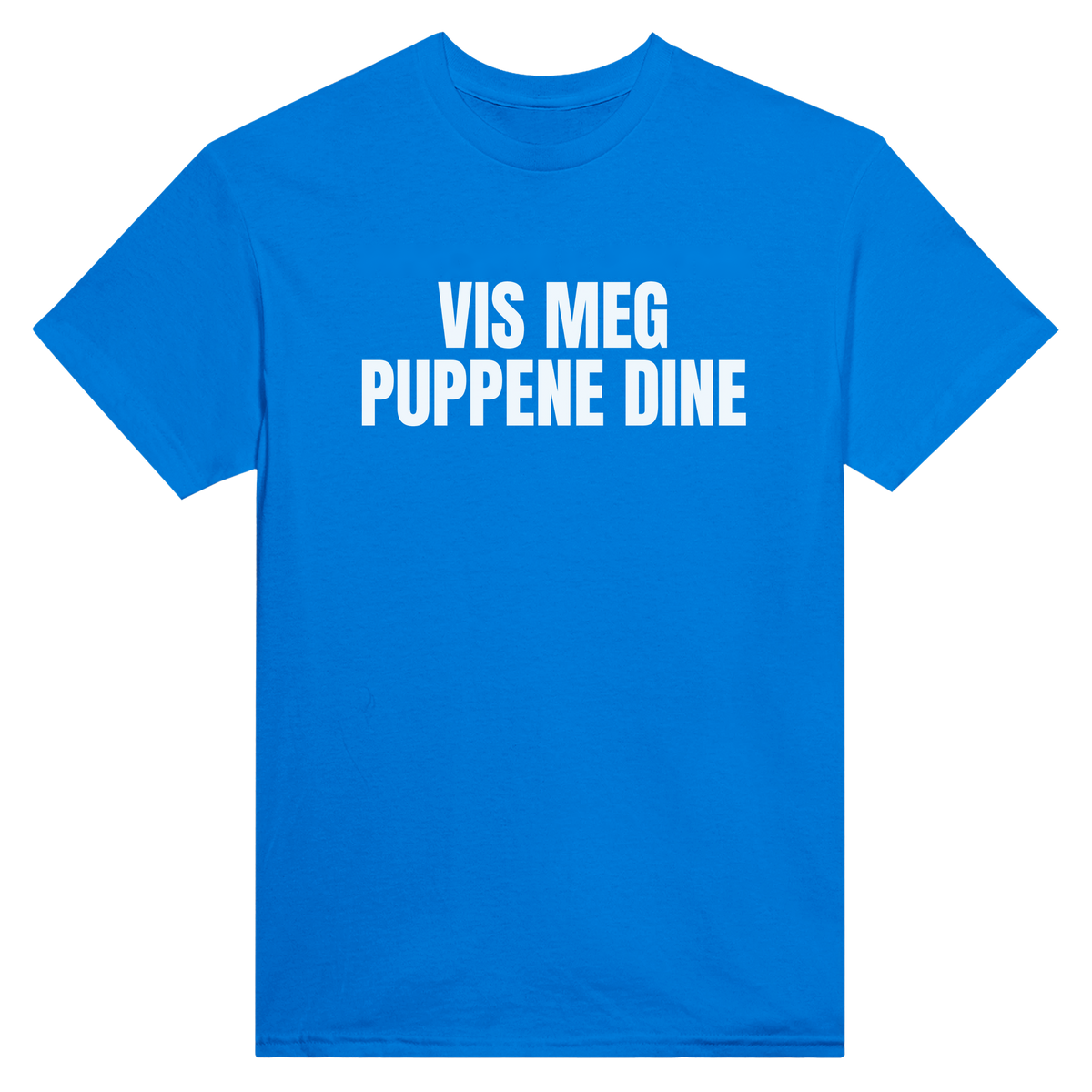 Vis meg puppene dine - t-skjorte – Royal