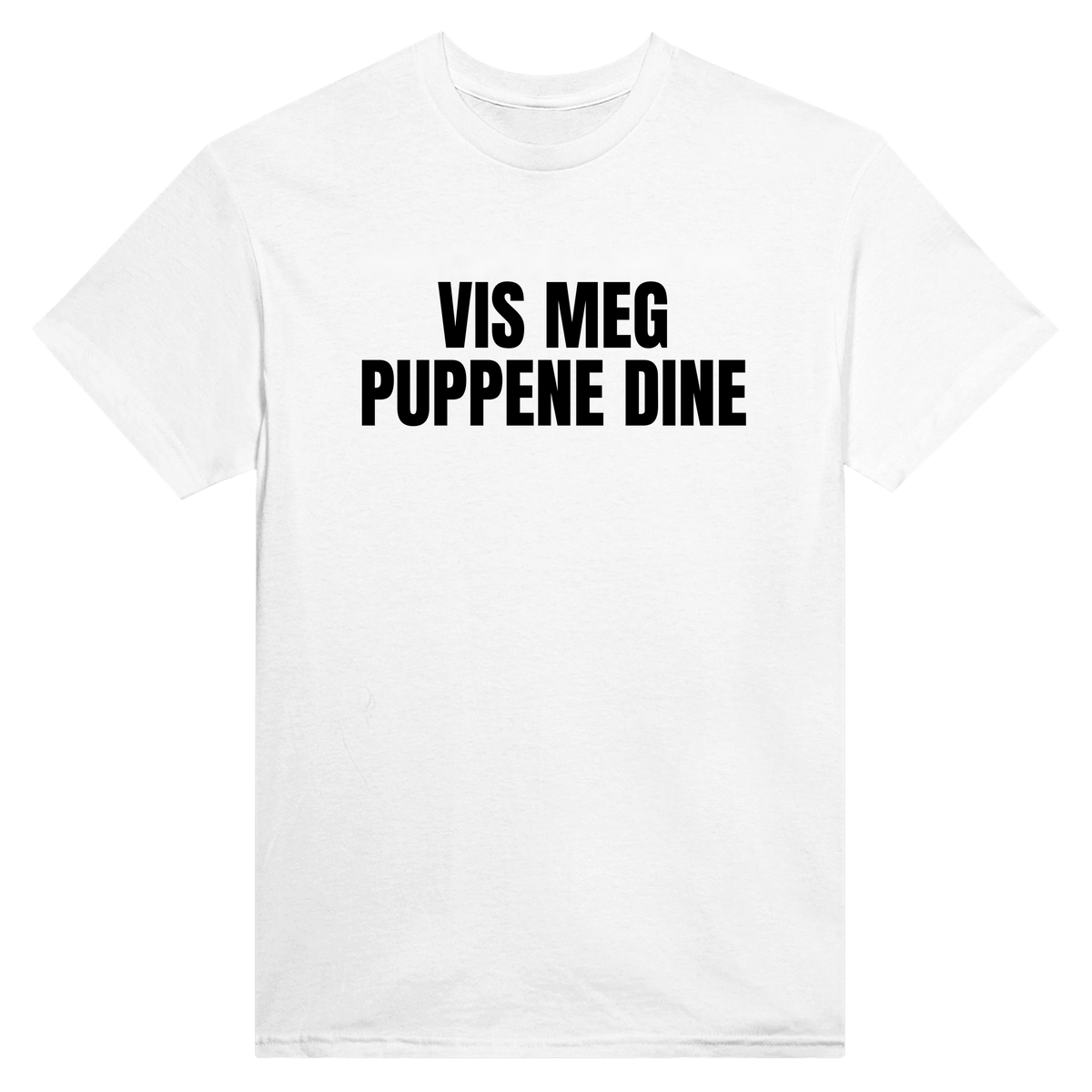 Vis meg puppene dine - t-skjorte – White
