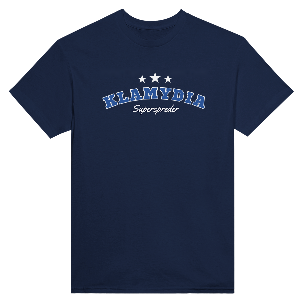 Klamydia superspreder - t-skjorte – Navy