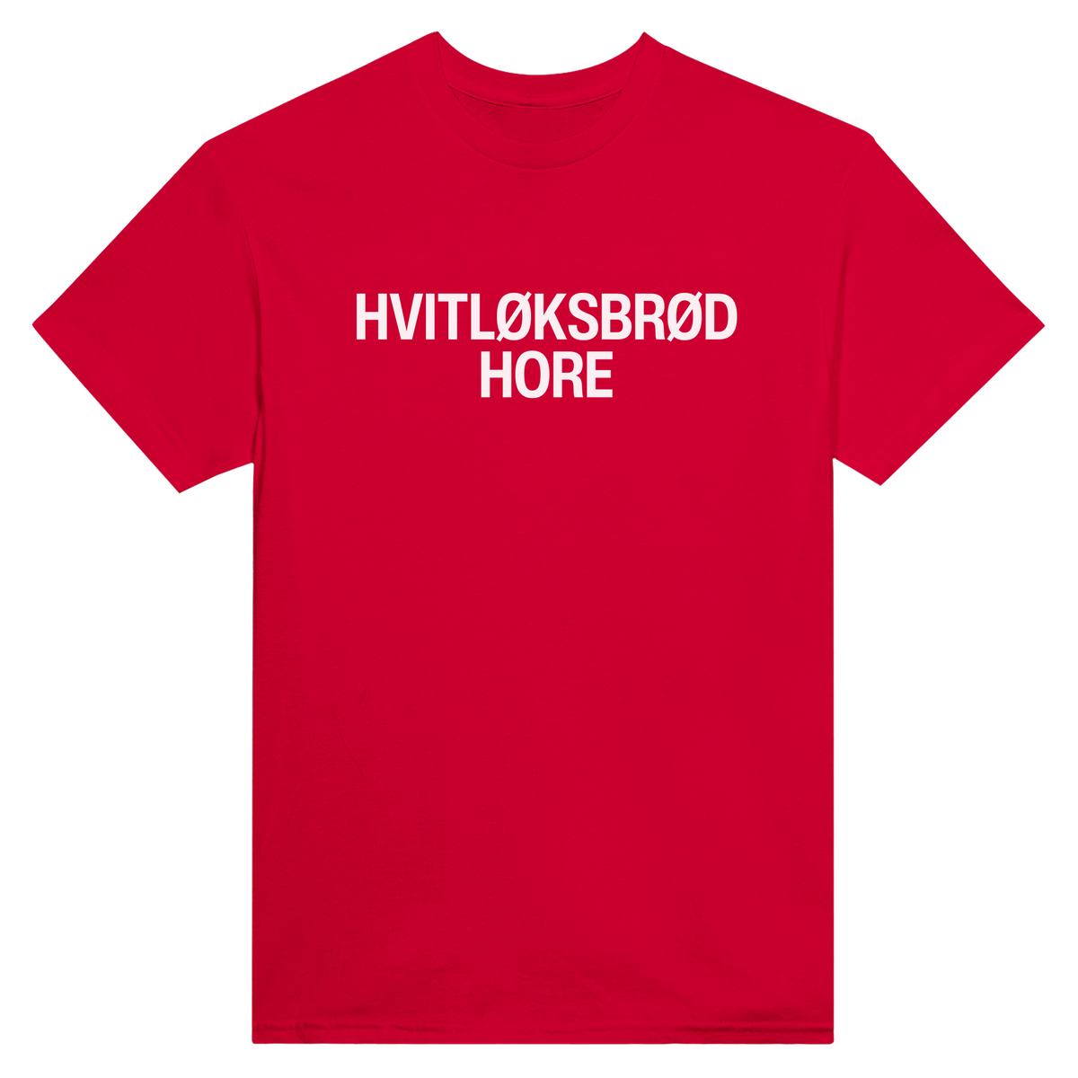 Hvitløksbrød hore - t-skjorte – Red