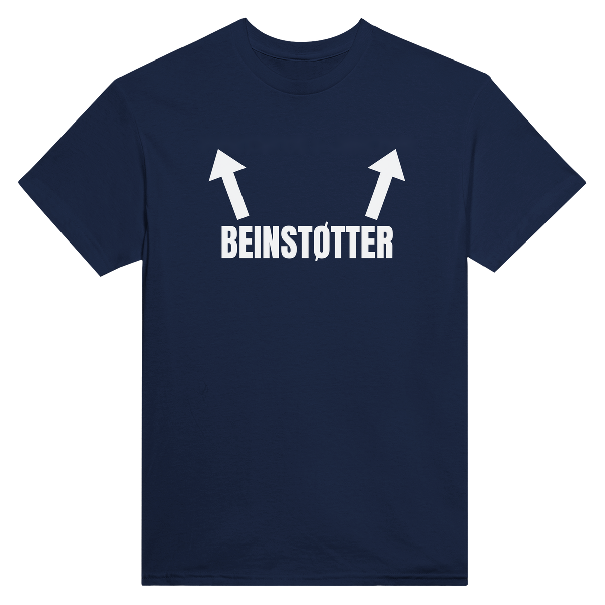 Beinstøtter - t-skjorte – Navy