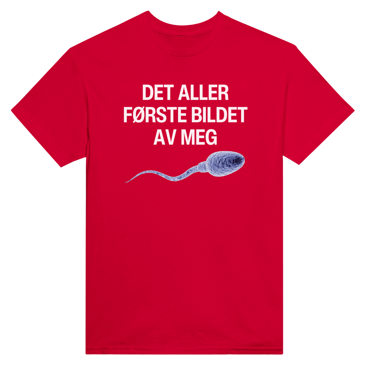 Det aller første bildet av meg - t-skjorte – Red