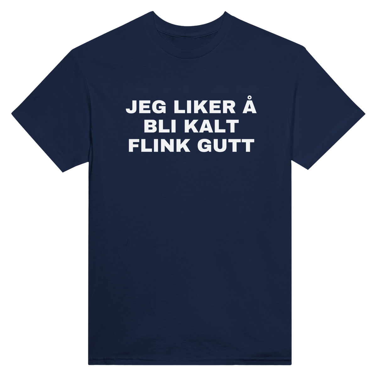 Jeg liker å bli kalt flink gutt - t-skjorte – Navy