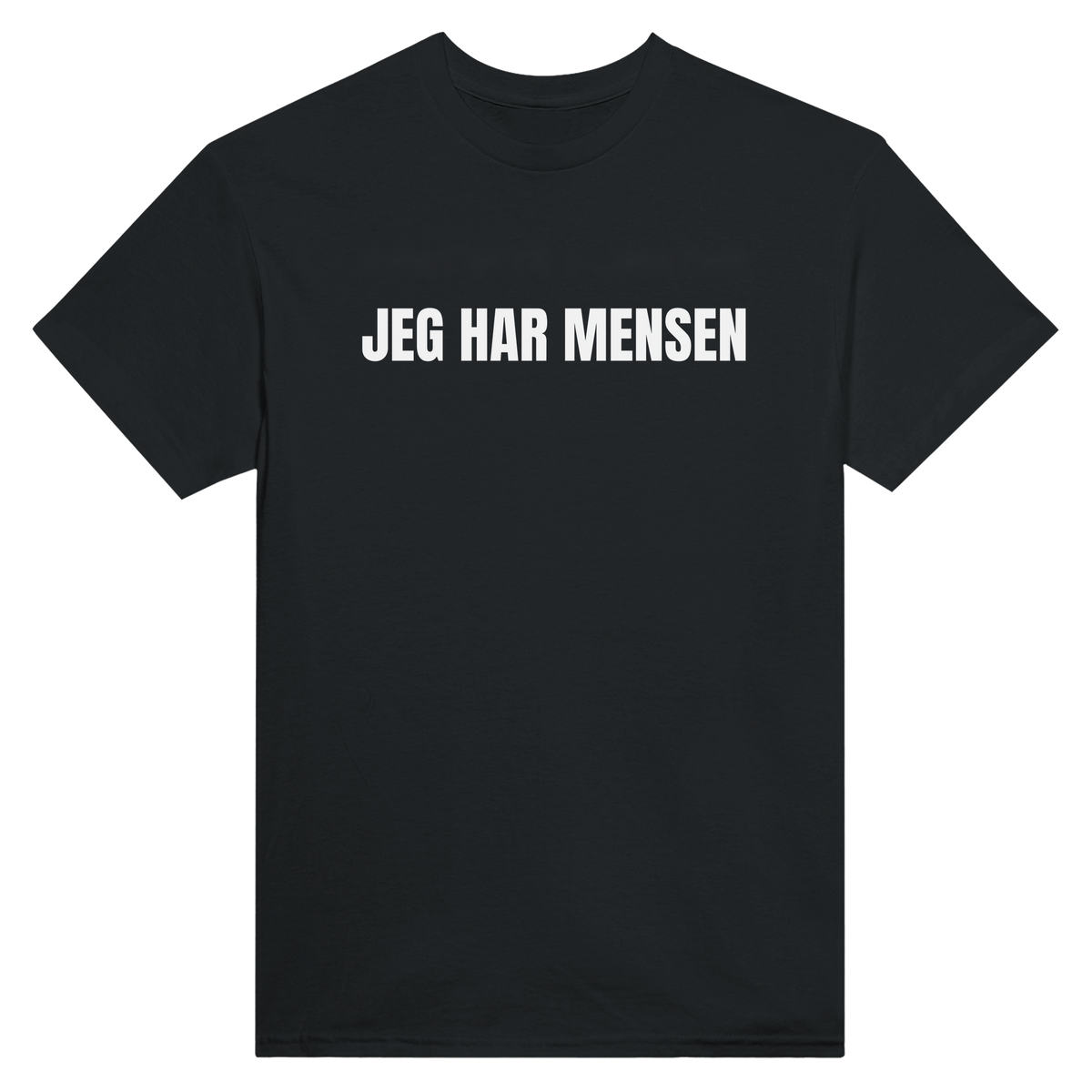Jeg har mensen - t-skjorte – Black