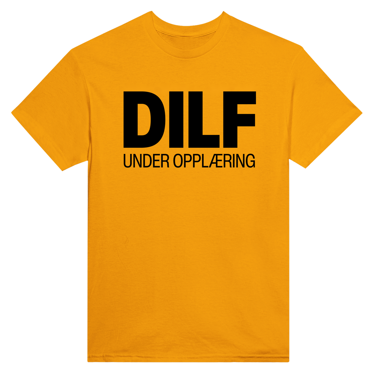 DILF under opplæring - t-skjorte – Gold