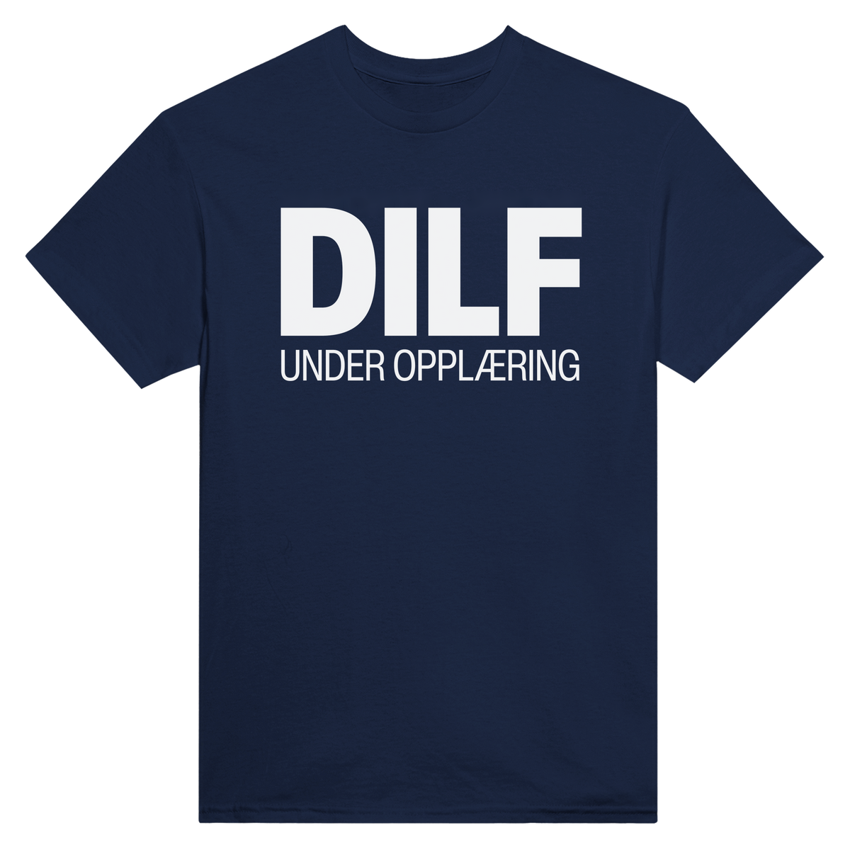 DILF under opplæring - t-skjorte – Navy