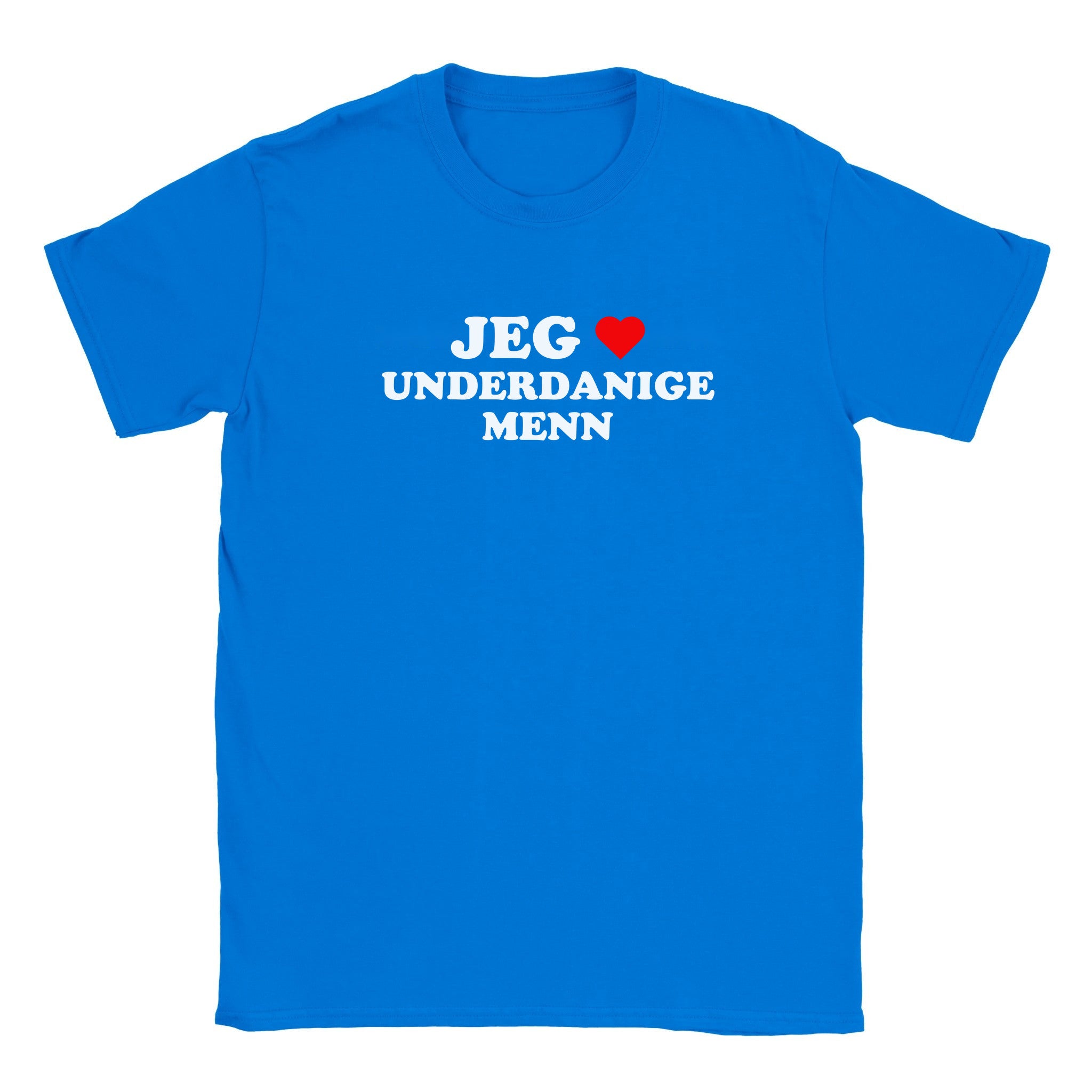 Jeg elsker underdanige menn - Baby tee – Royal