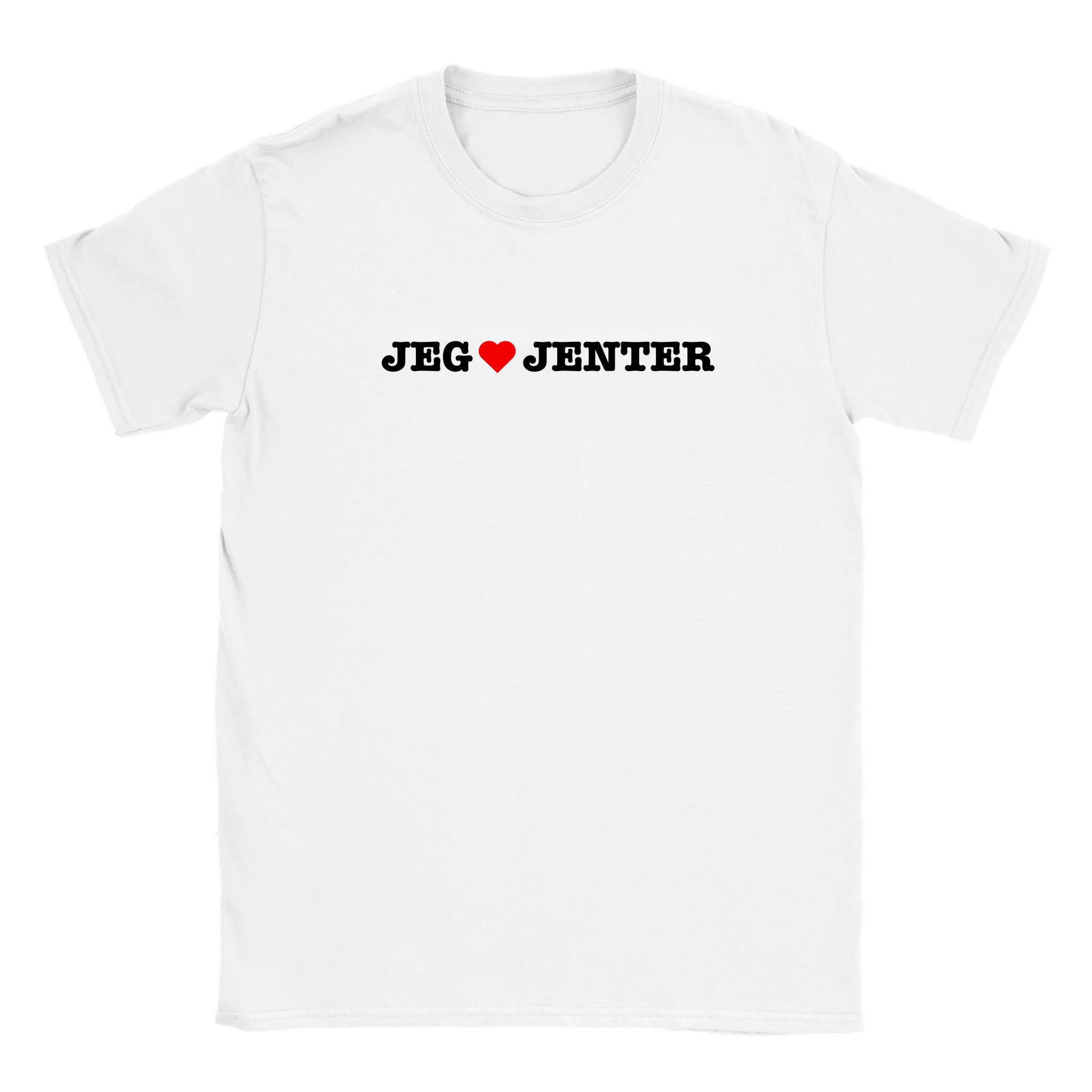 Jeg elsker jenter - Baby tee – White