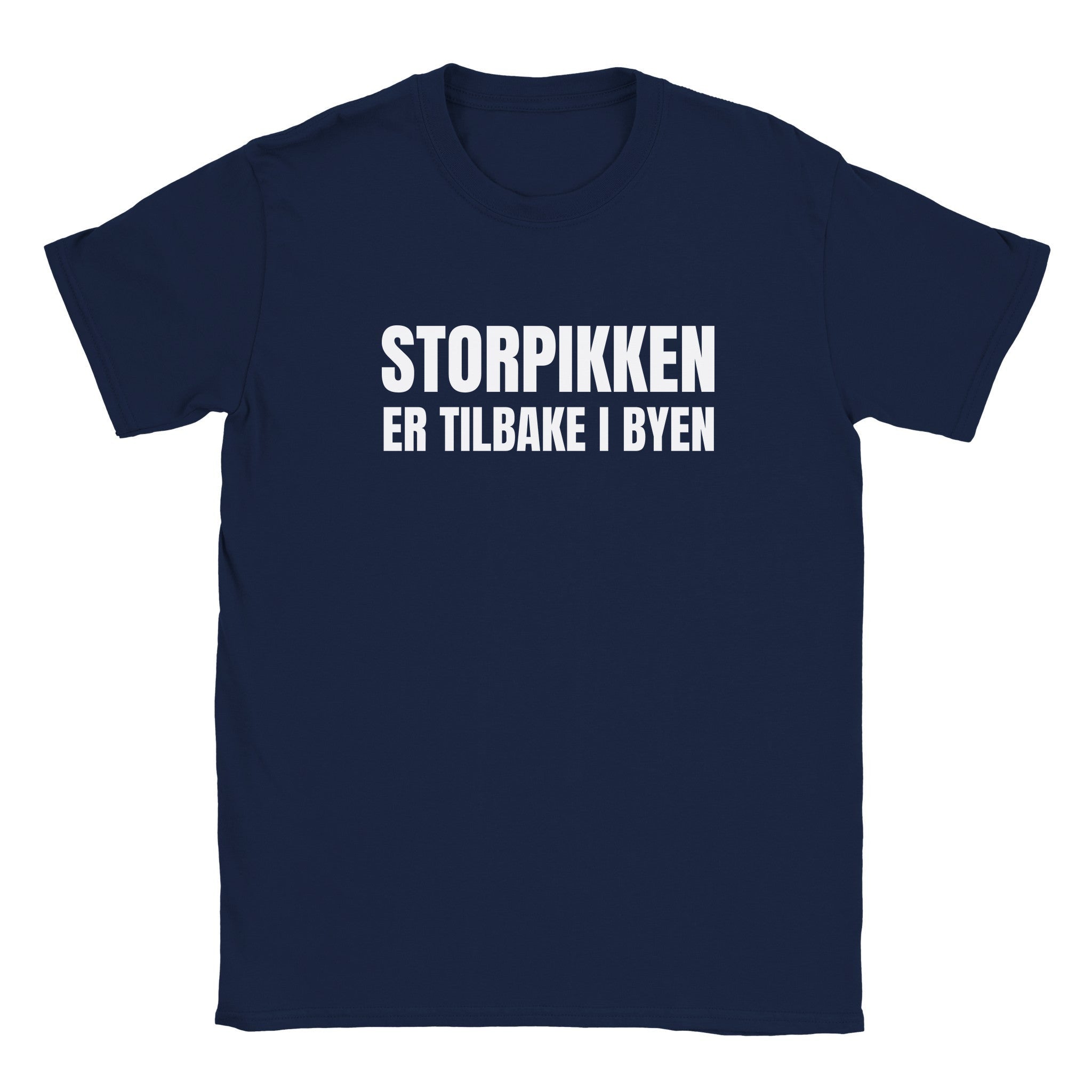 Storpikken er tilbake i byen - Baby tee – Navy