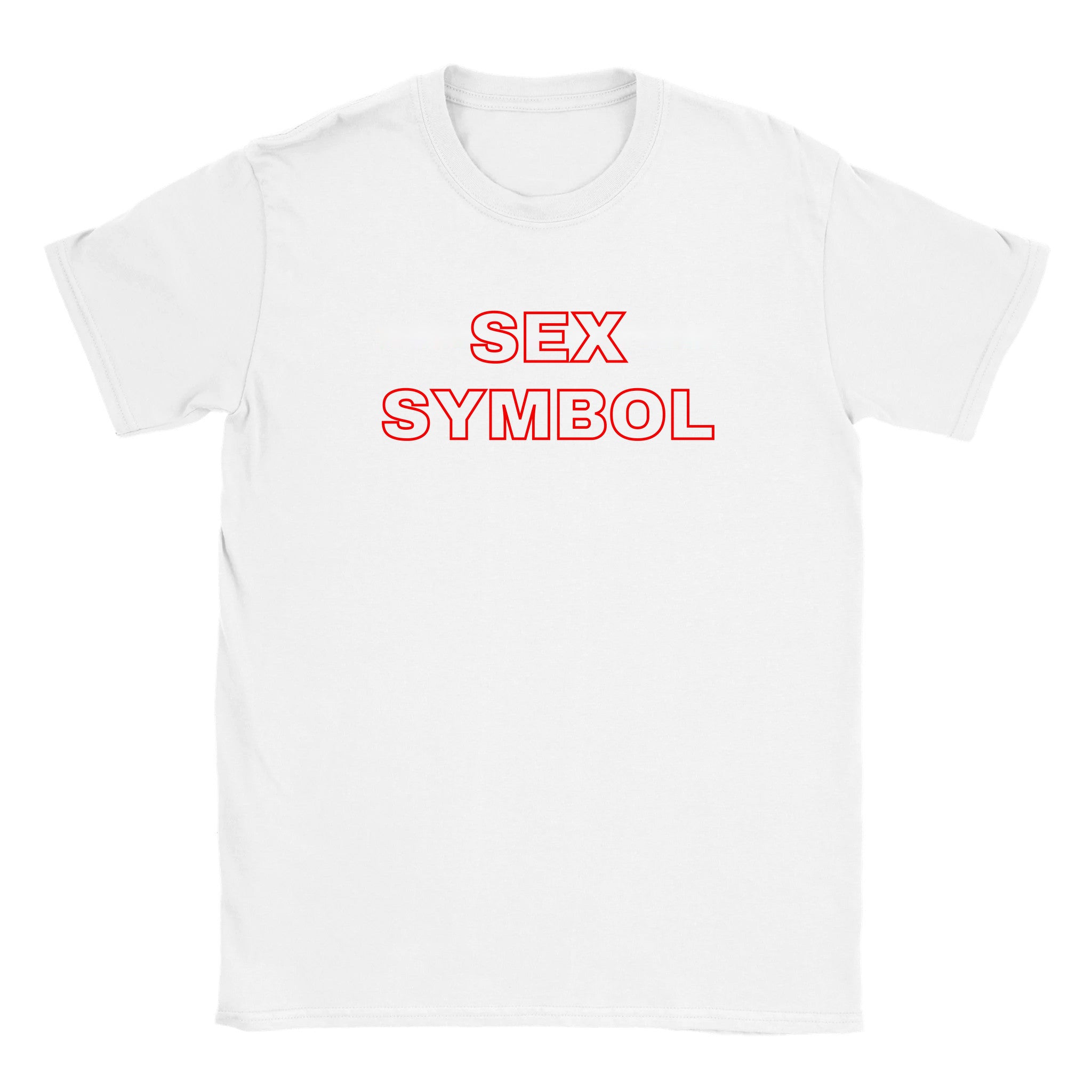 Sex symbol - Baby tee – White