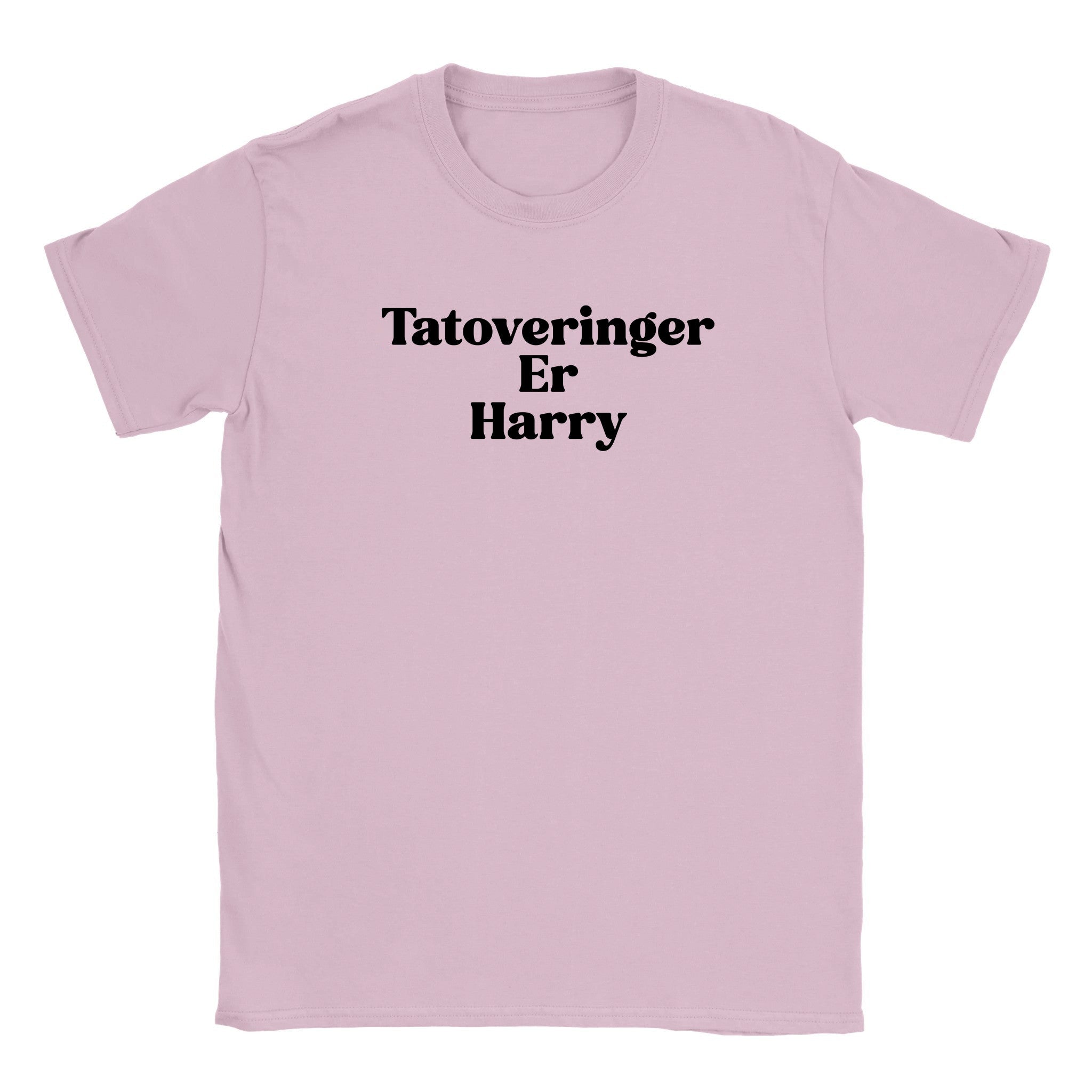 Tatoveringer er harry - Baby tee – Light Pink