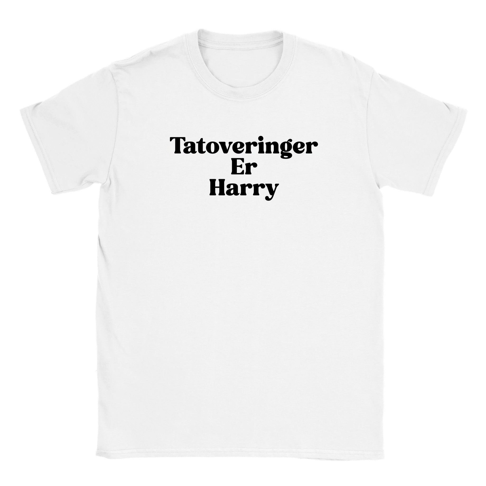 Tatoveringer er harry - Baby tee – White