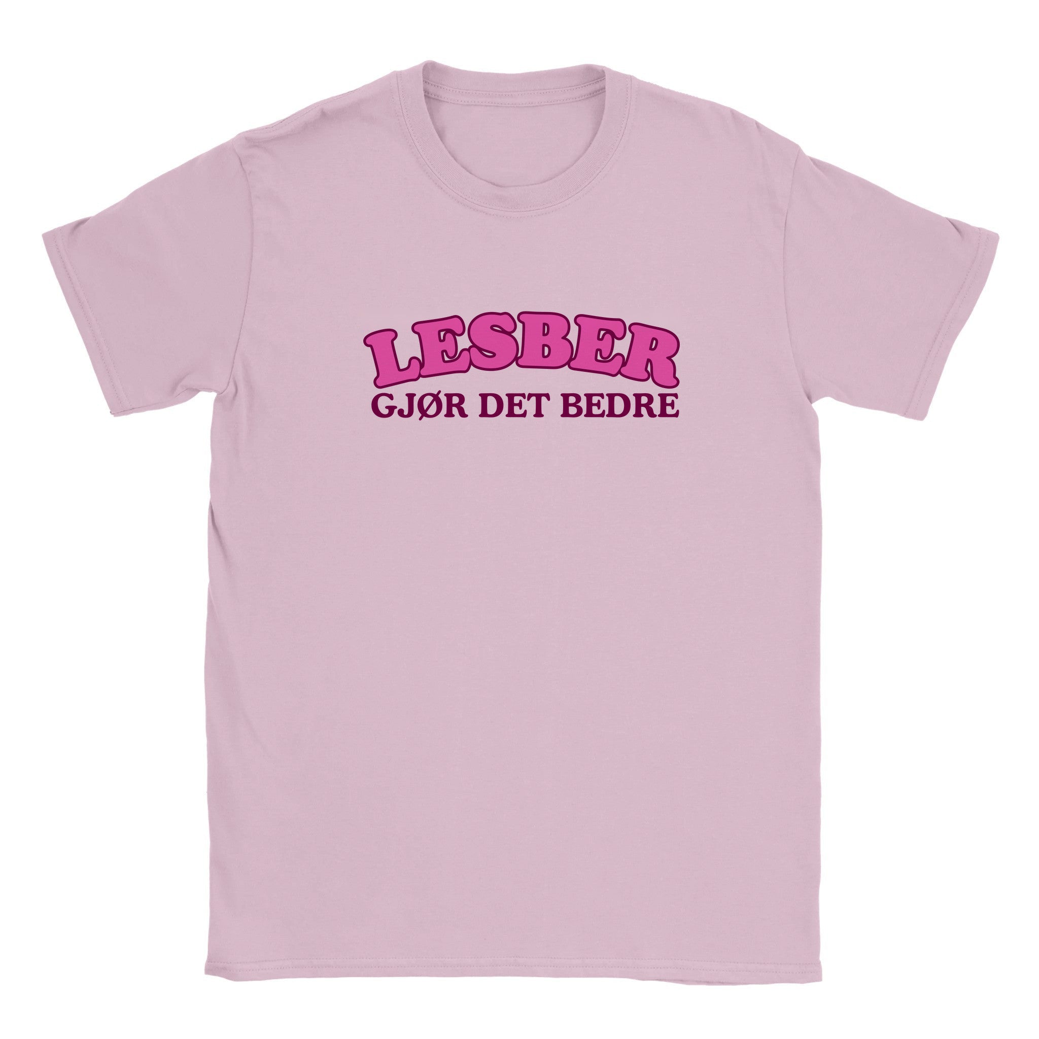 Gjør det bedre - Baby tee – Light Pink