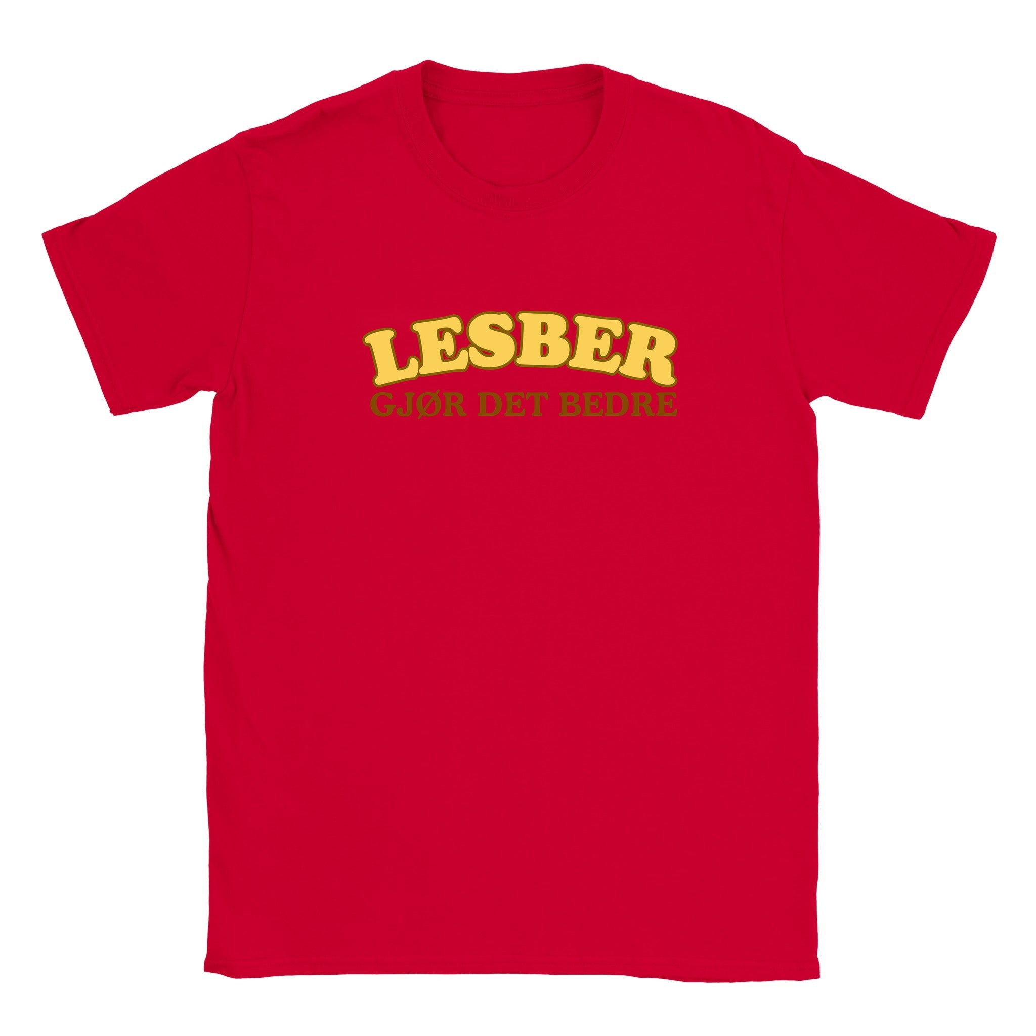 Gjør det bedre - Baby tee – Red