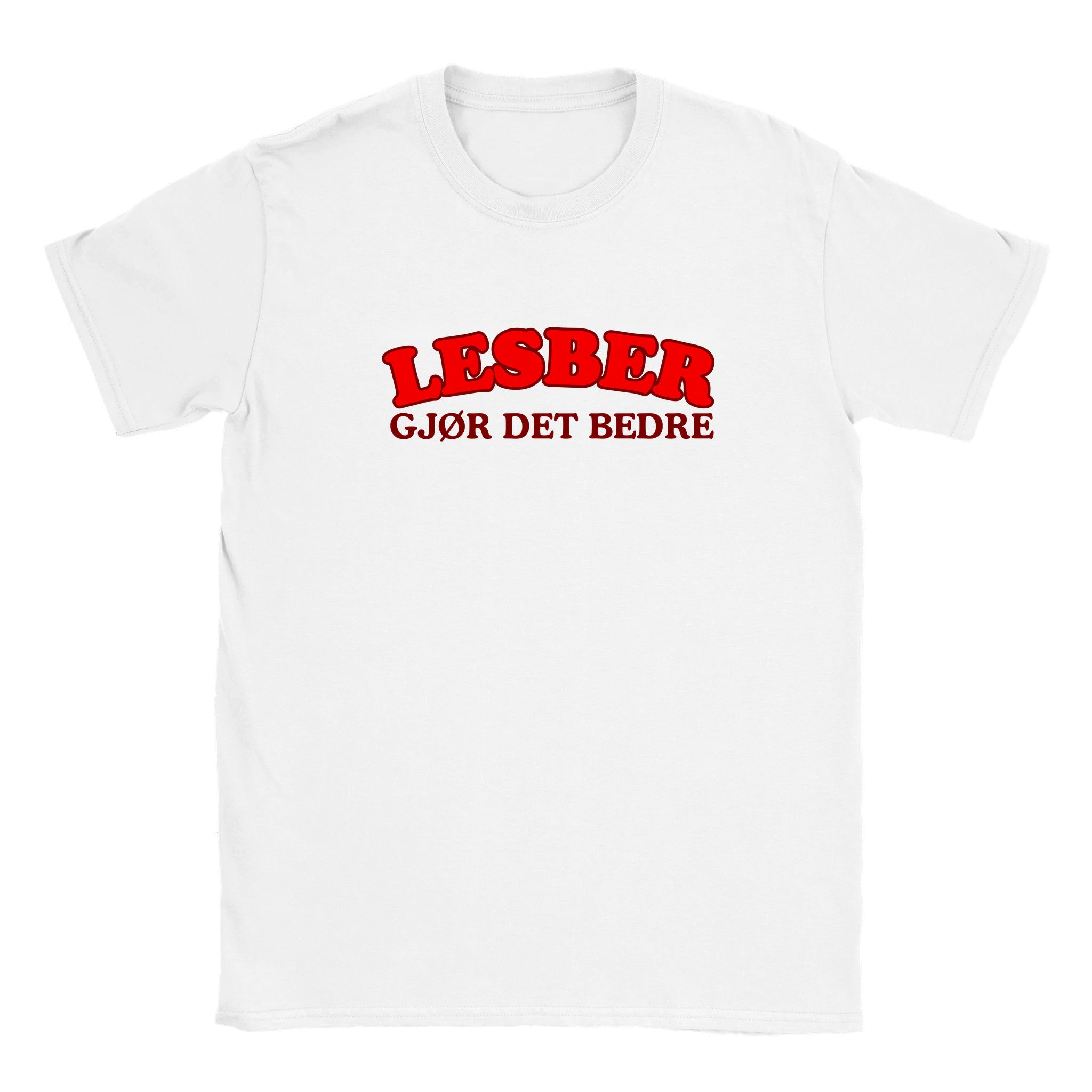 Gjør det bedre - Baby tee – White