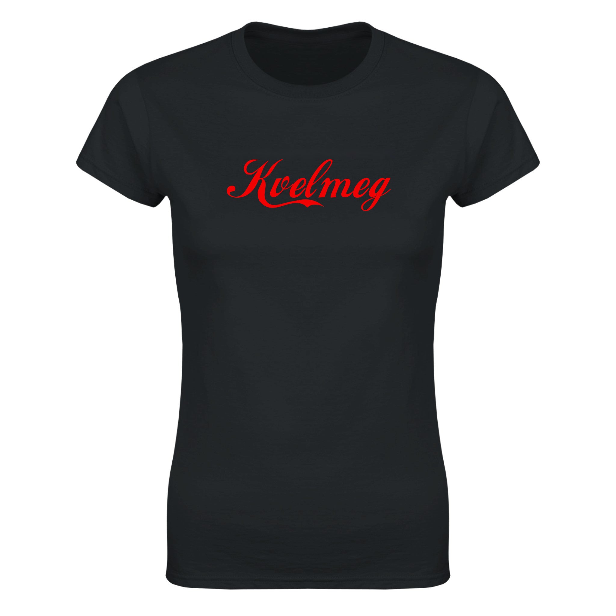 K vel meg - Dame t-skjorte – Black