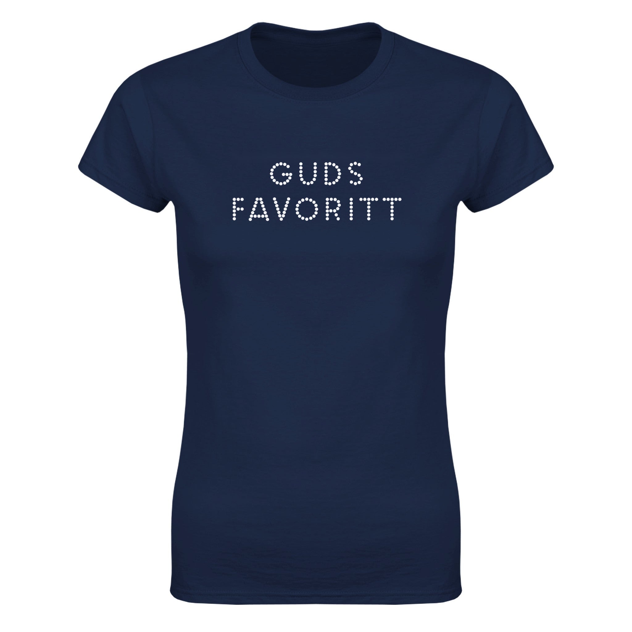 Guds favoritt - Dame t-skjorte – Navy