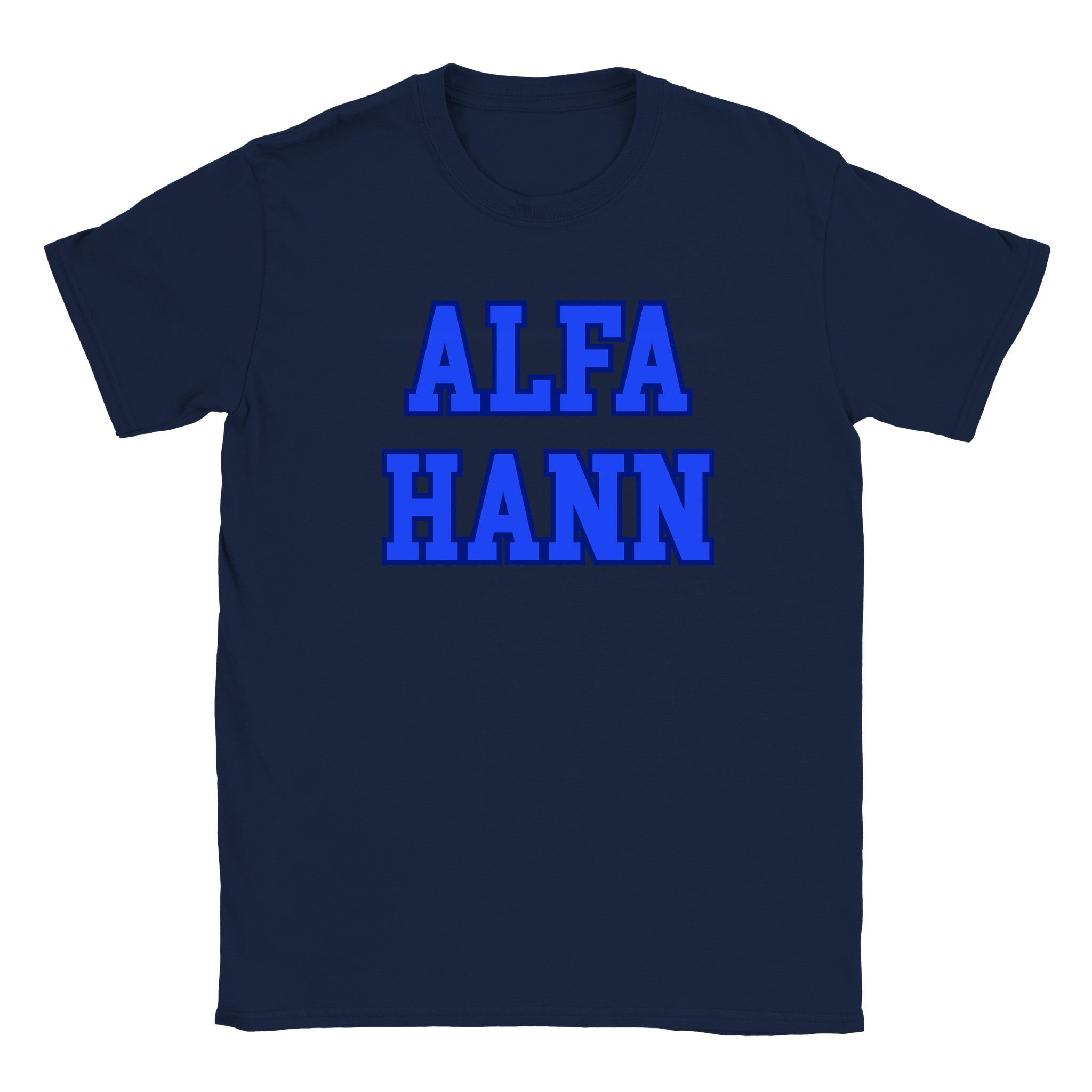 Alfa hann - Baby tee – Navy
