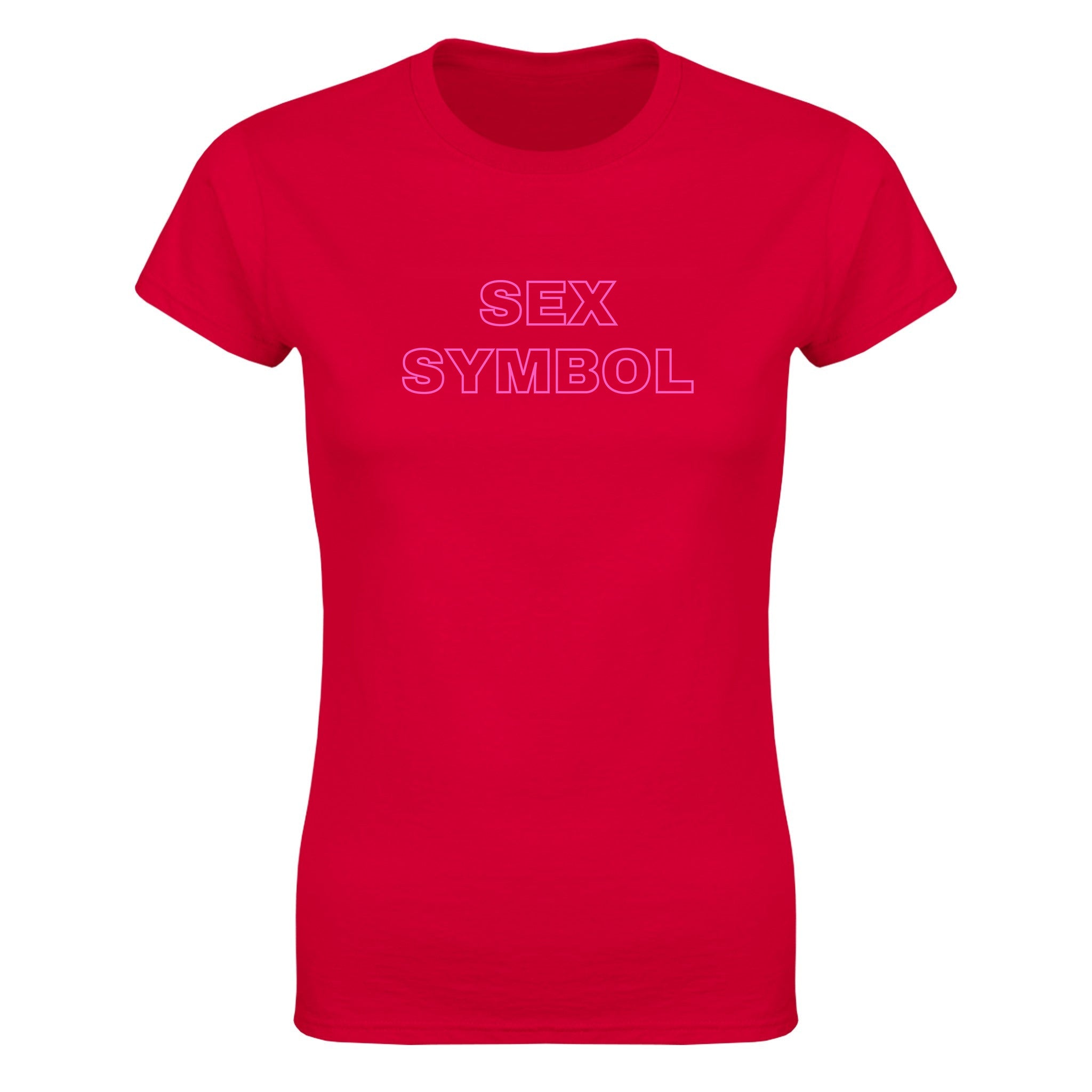Sex symbol - Dame t-skjorte – Red