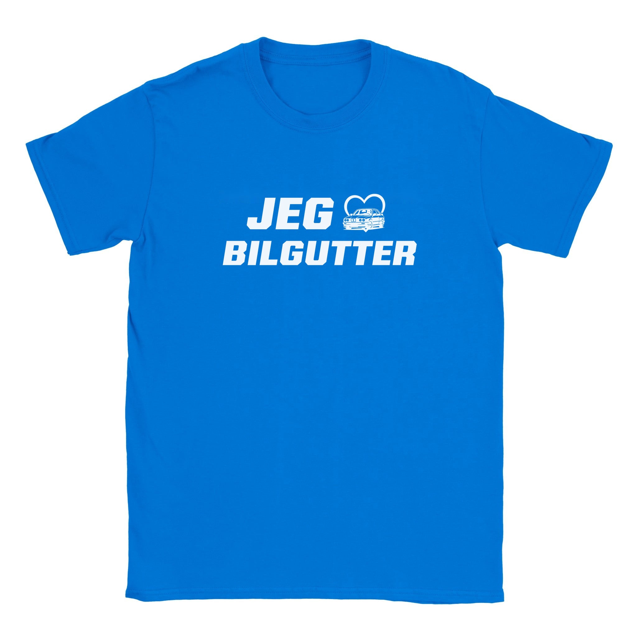 Jeg elsker bilgutter - Baby tee – Royal