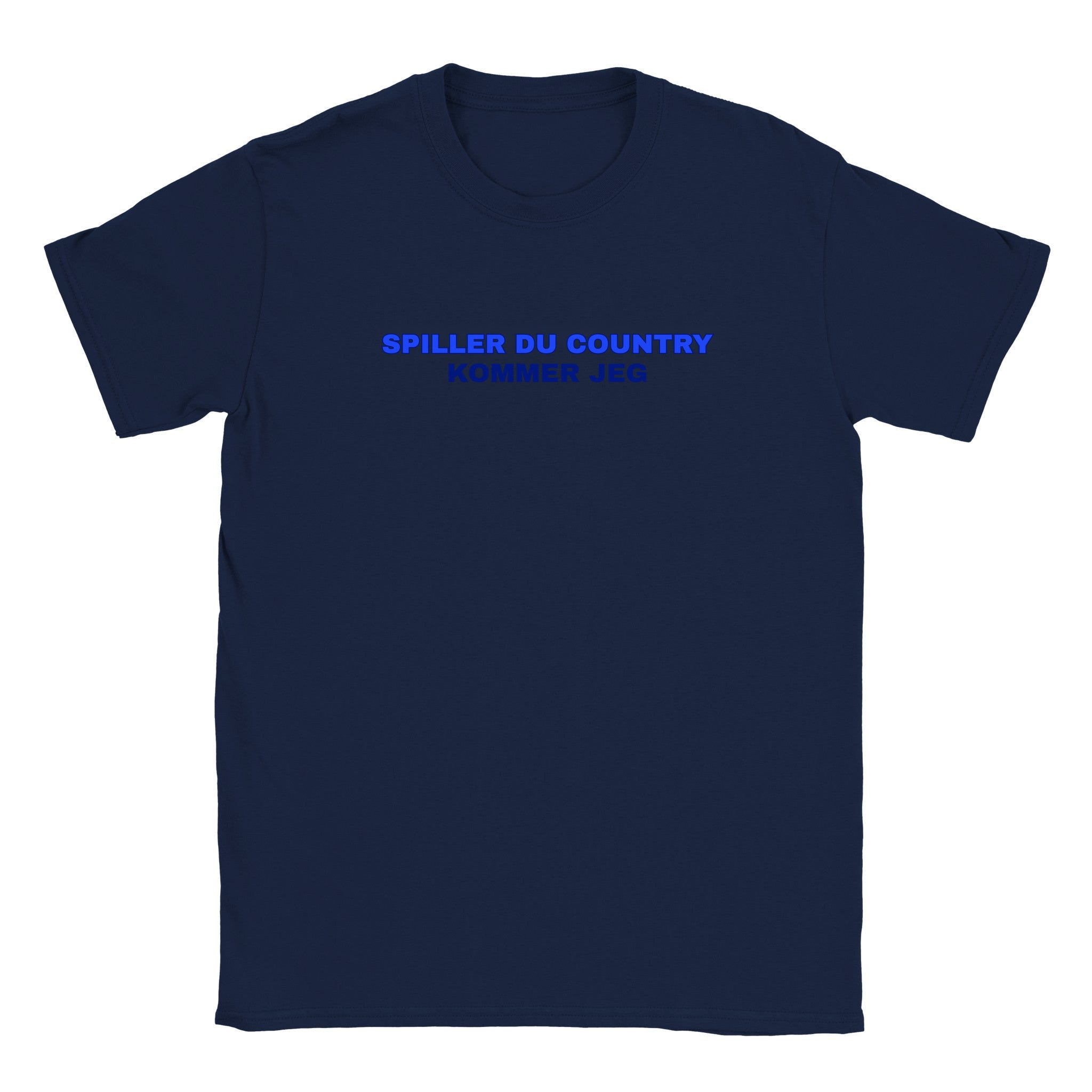Spiller du country kommer jeg - Baby tee – Navy