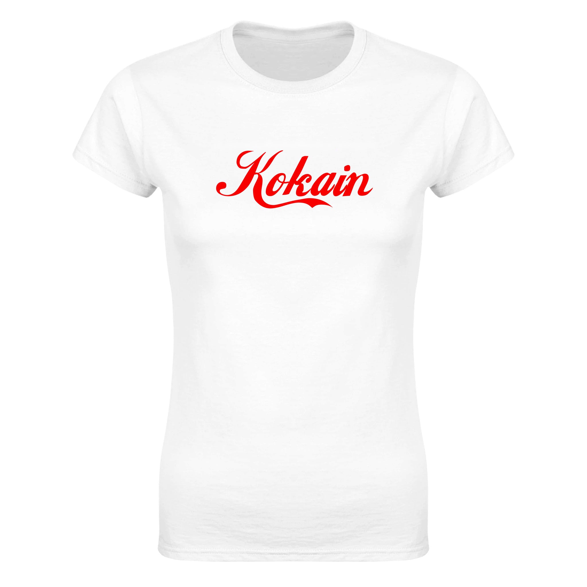K okain - Dame t-skjorte – White