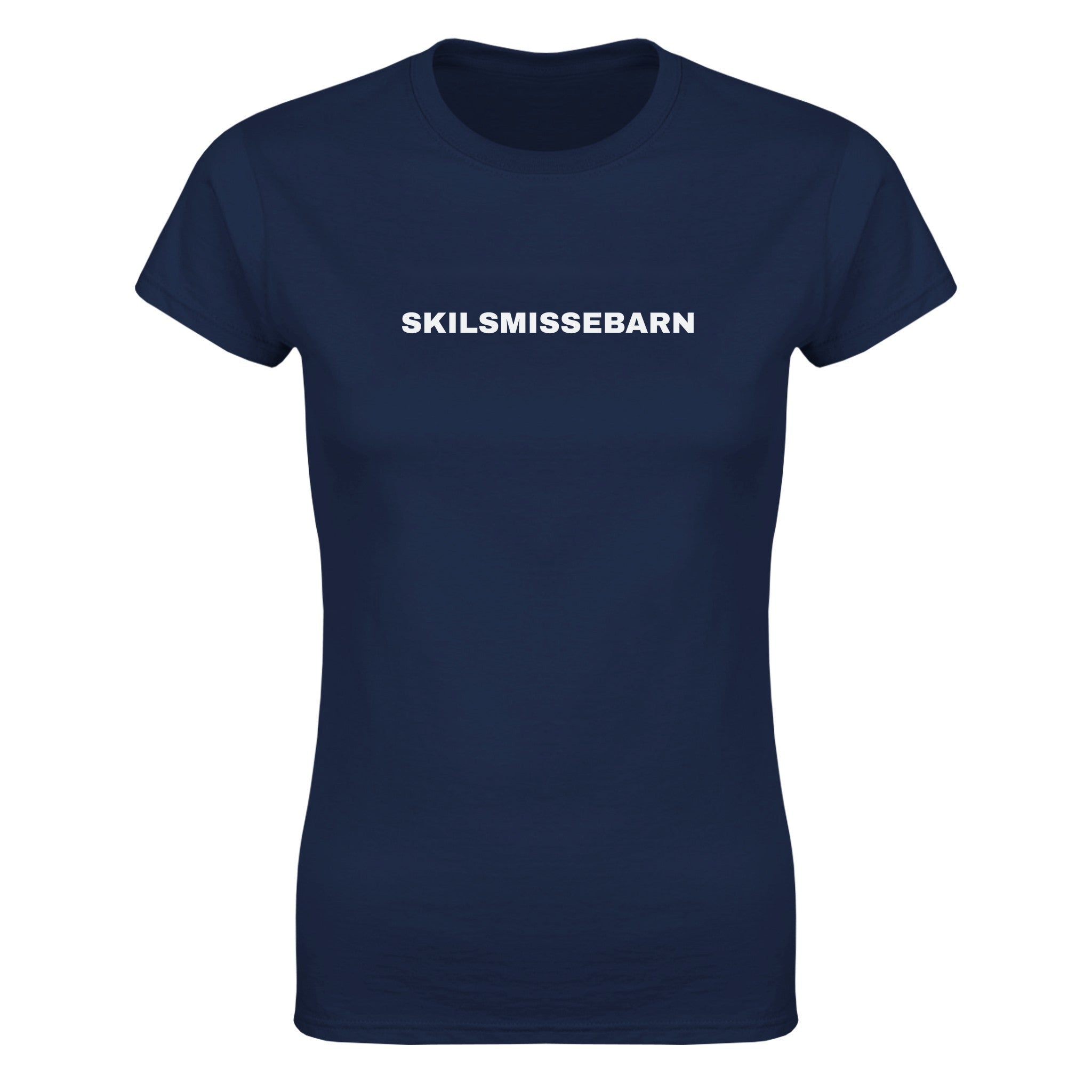 Skilsmissebarn - Dame t-skjorte – Navy