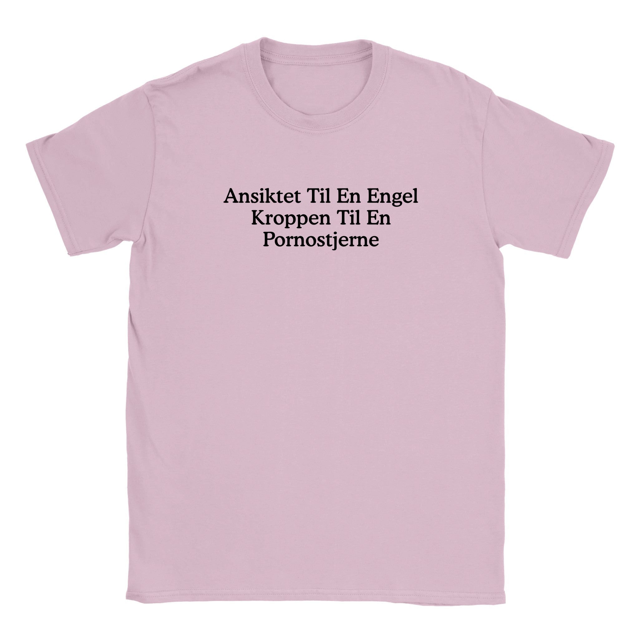 Ansiktet til en engel kroppen til en pornostjerne - Baby tee – Light Pink