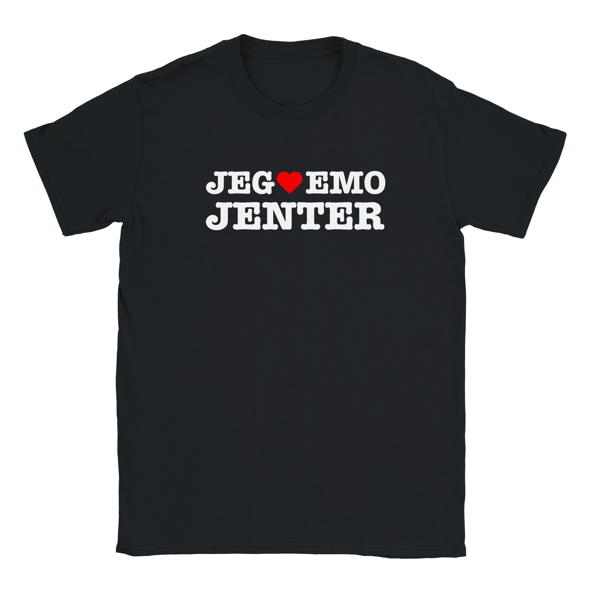 Jeg elsker emo jenter - Baby tee – Black