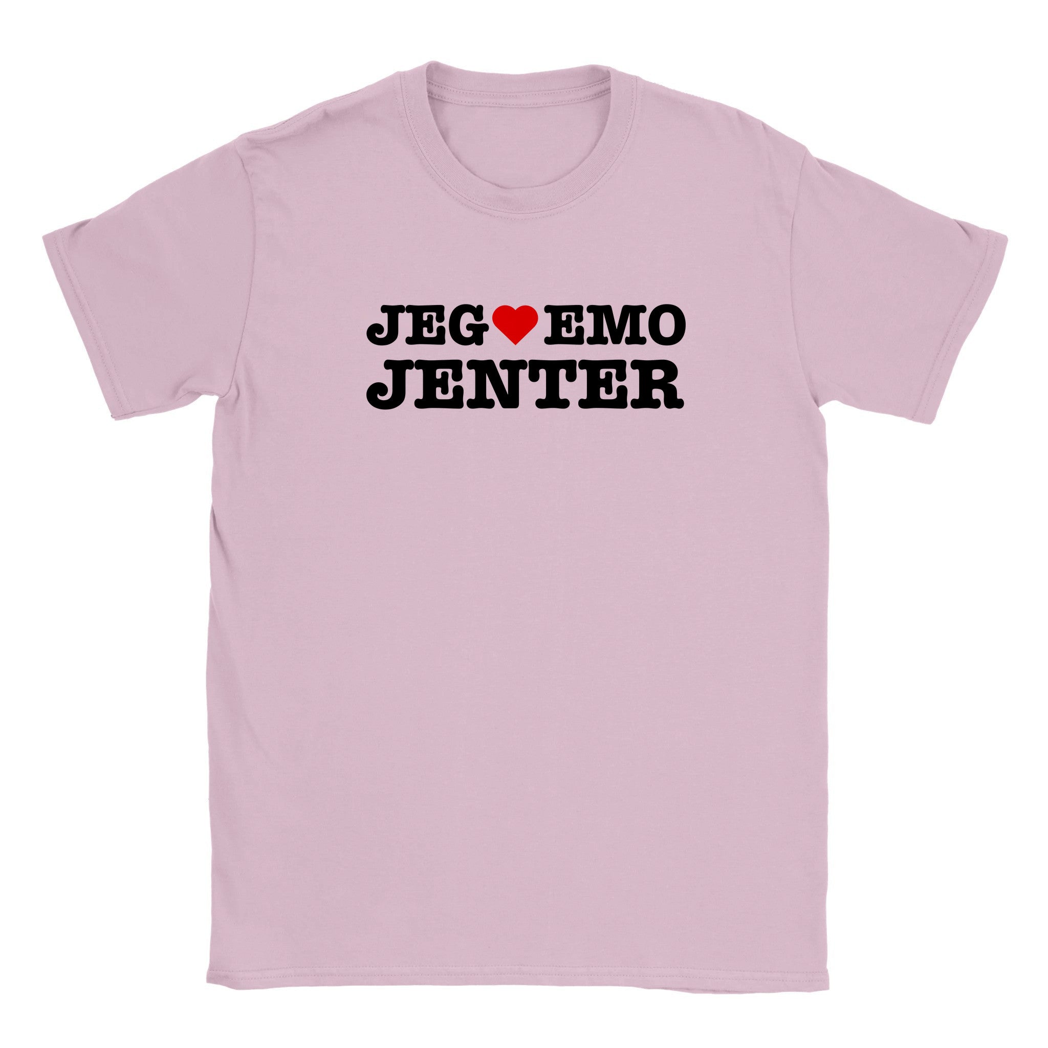 Jeg elsker emo jenter - Baby tee – Light Pink