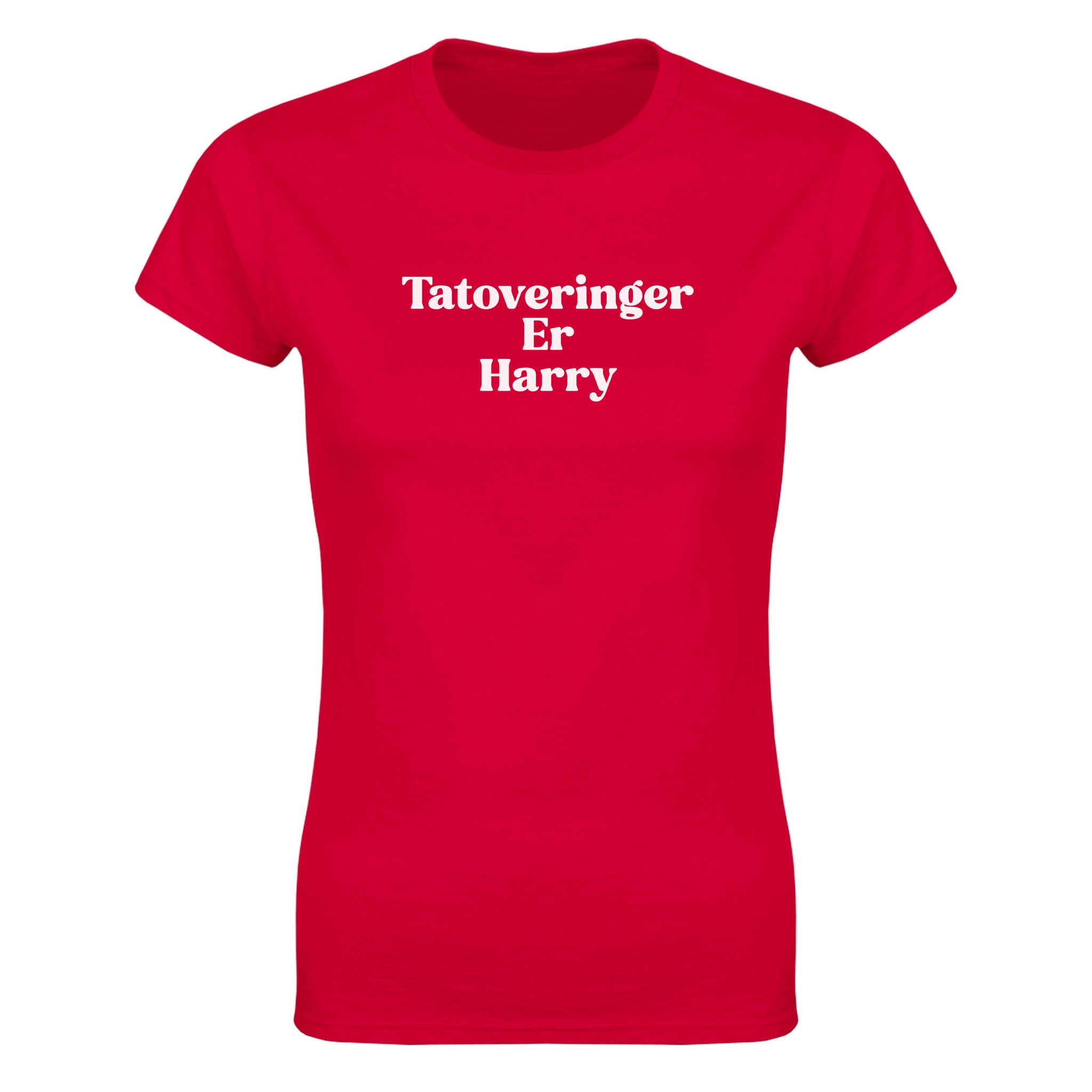 Tatoveringer er harry - Dame t-skjorte – Red