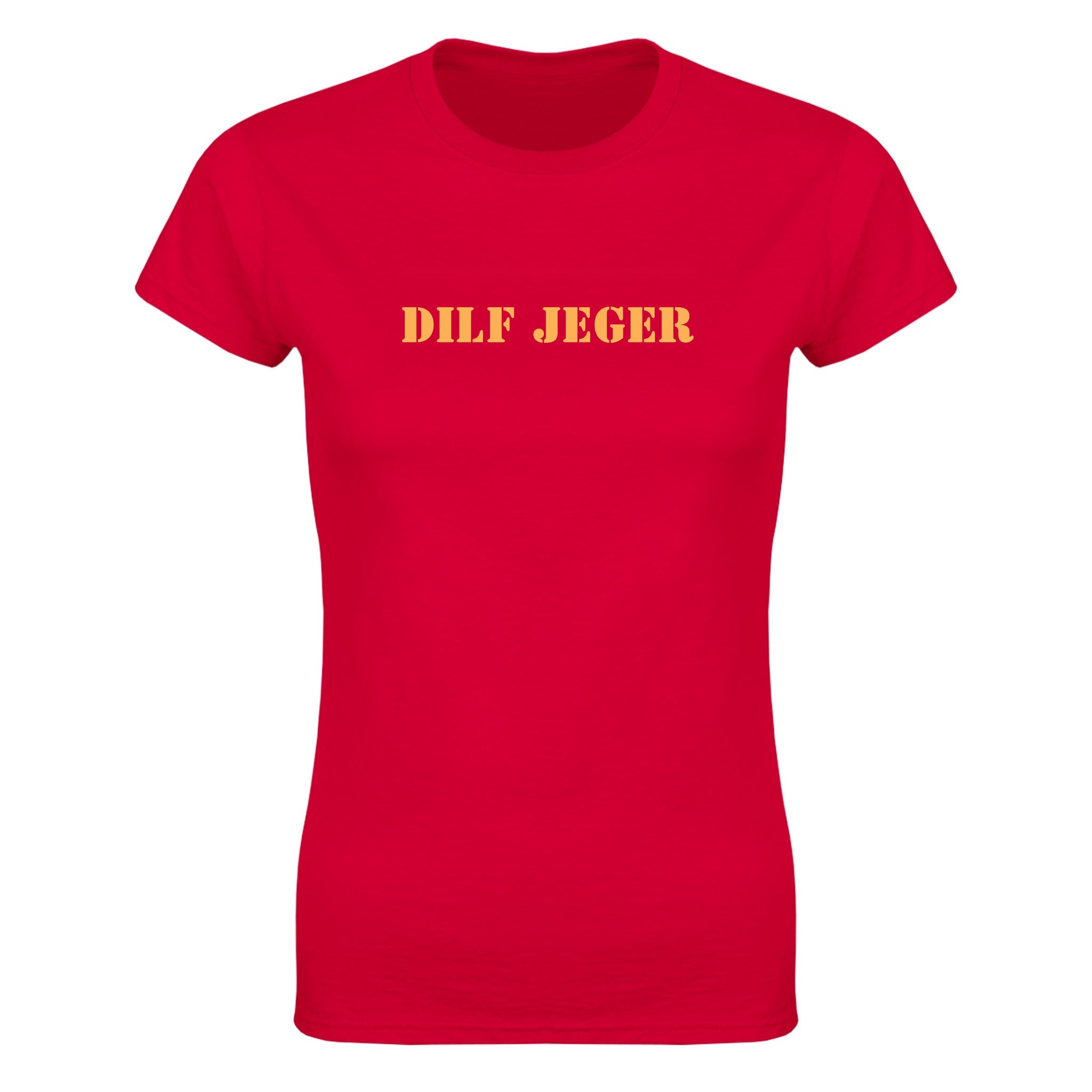 DILF jeger - Dame t-skjorte – Red