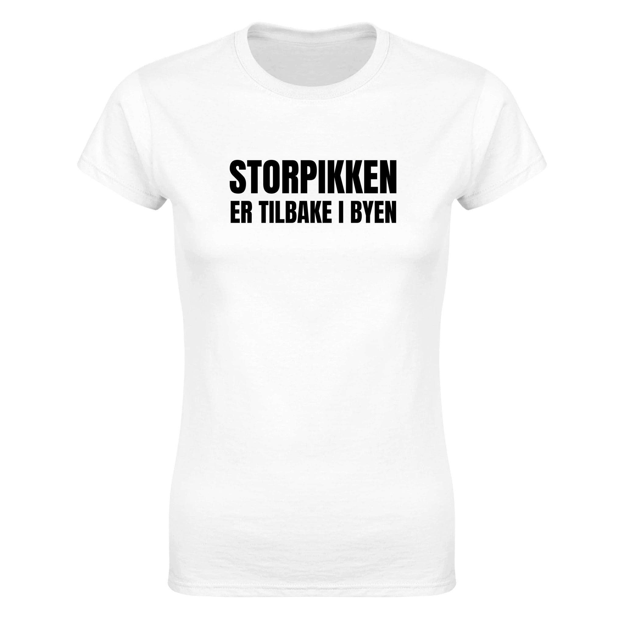 Storpikken er tilbake i byen - Dame t-skjorte – White