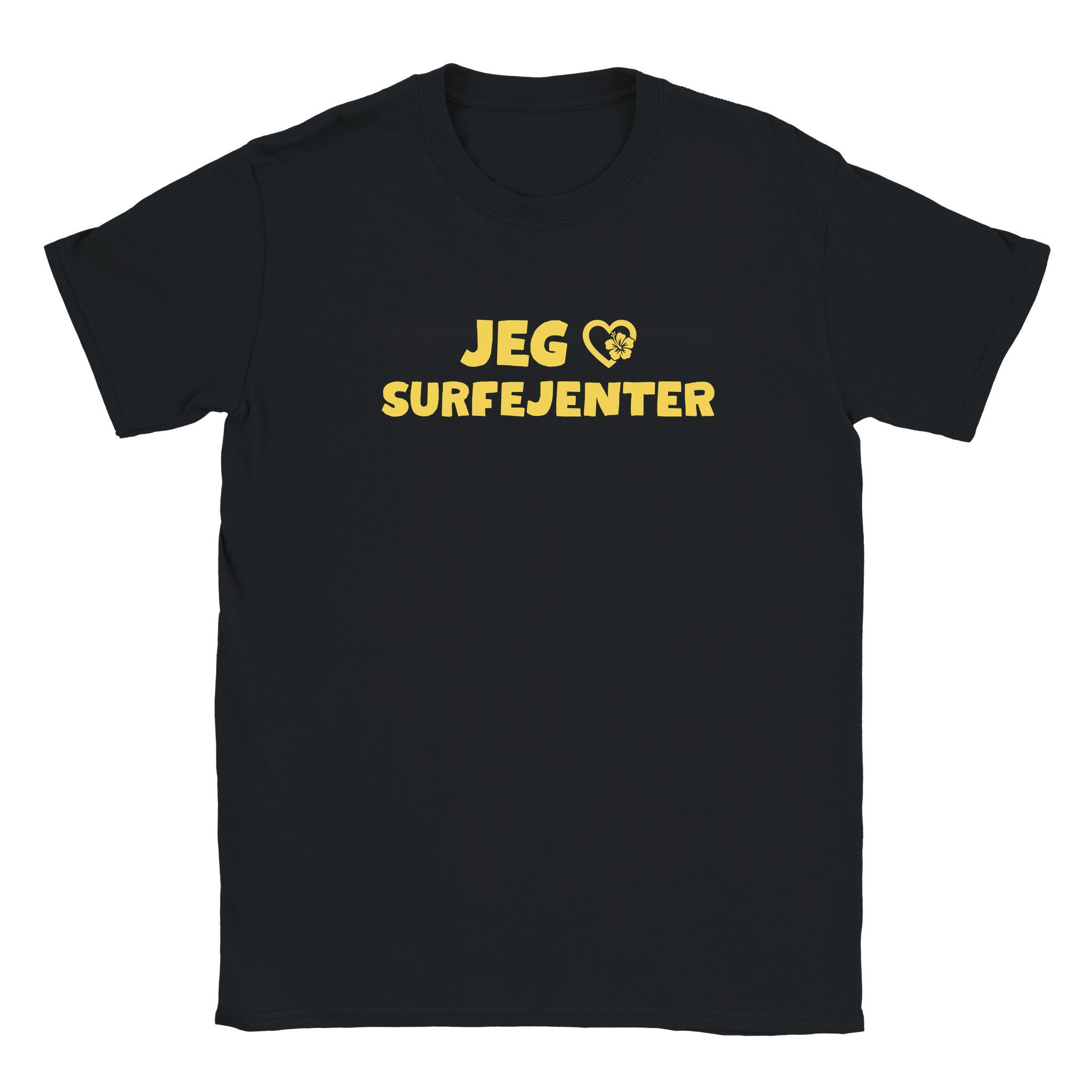 Jeg elsker surfejenter - Baby tee – Black