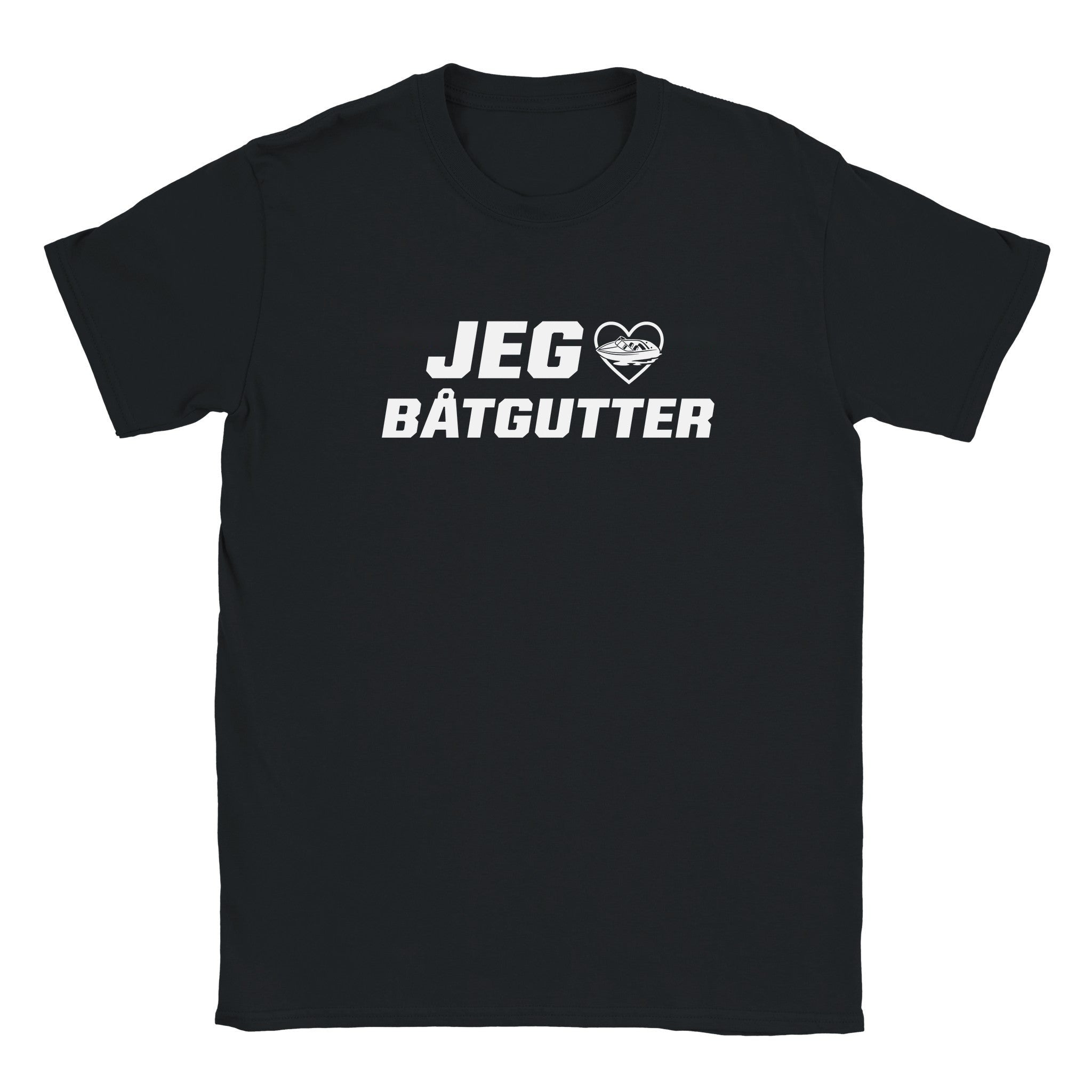 Jeg elsker båtgutter - Baby tee – Black