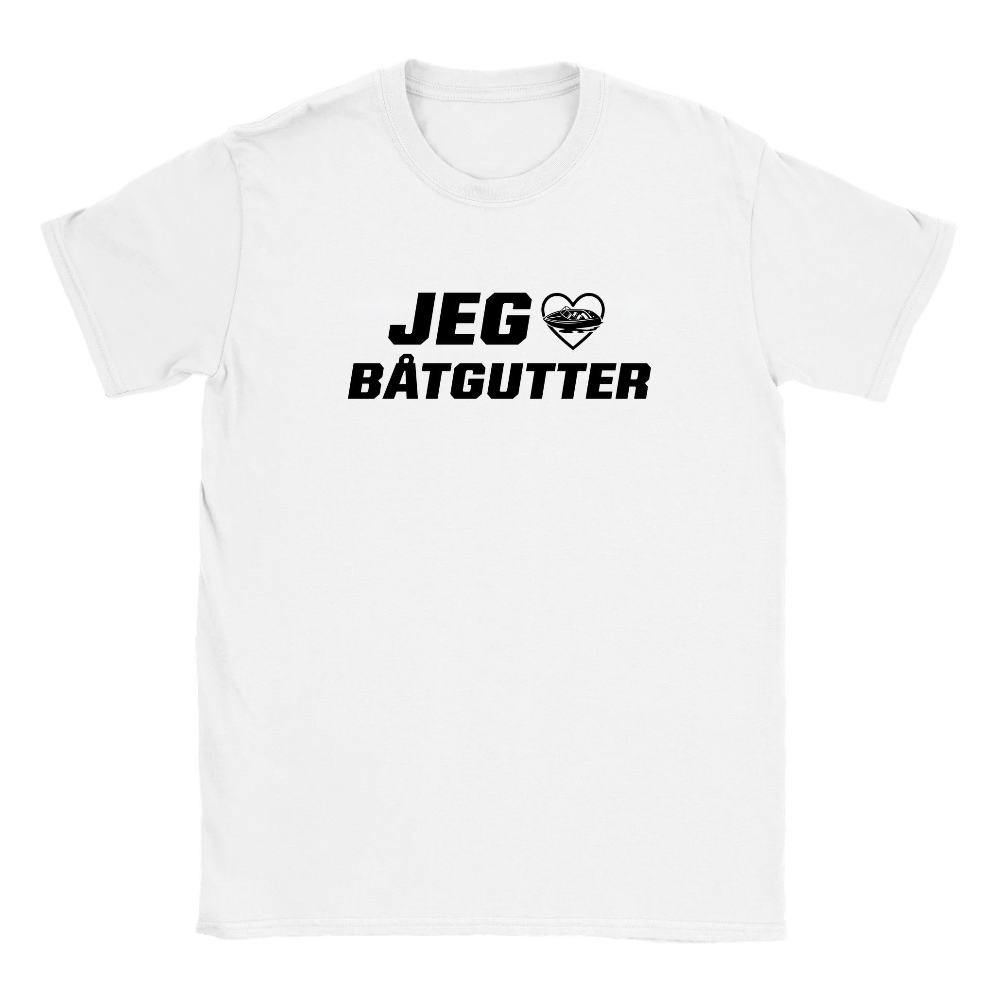 Jeg elsker båtgutter - Baby tee – White