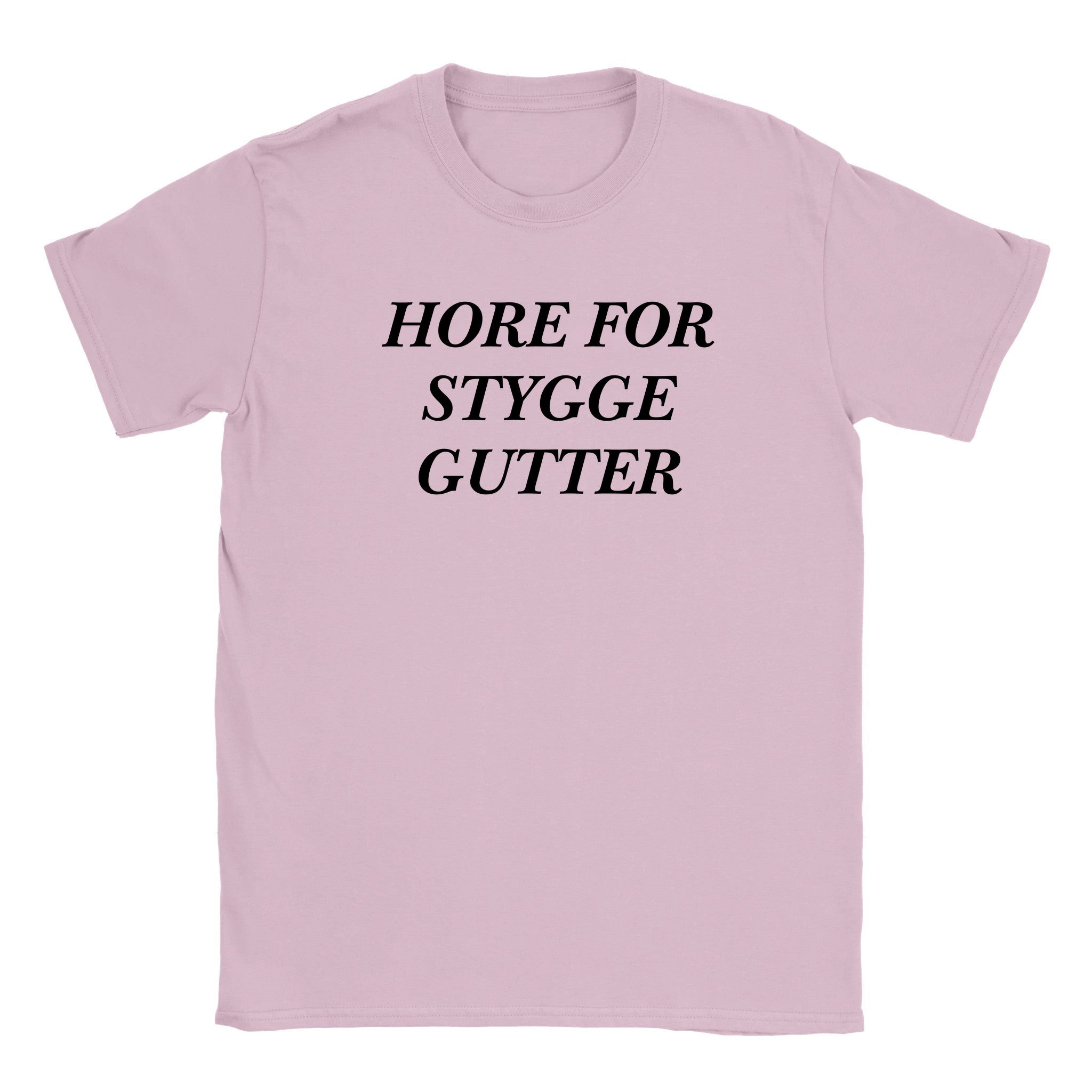 Hore for stygge gutter - Baby tee – Light Pink