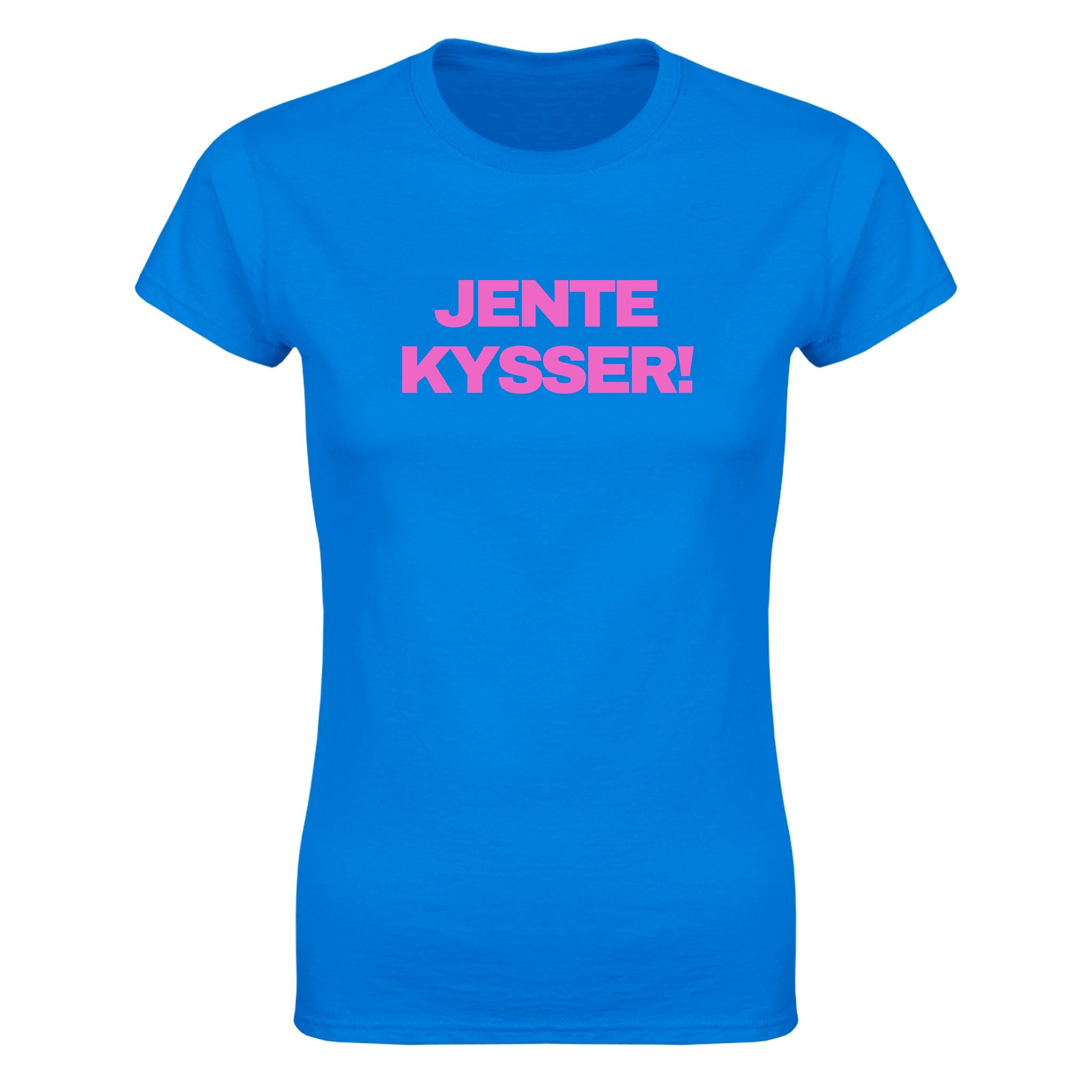 Jente kysser! - Dame t-skjorte – Royal
