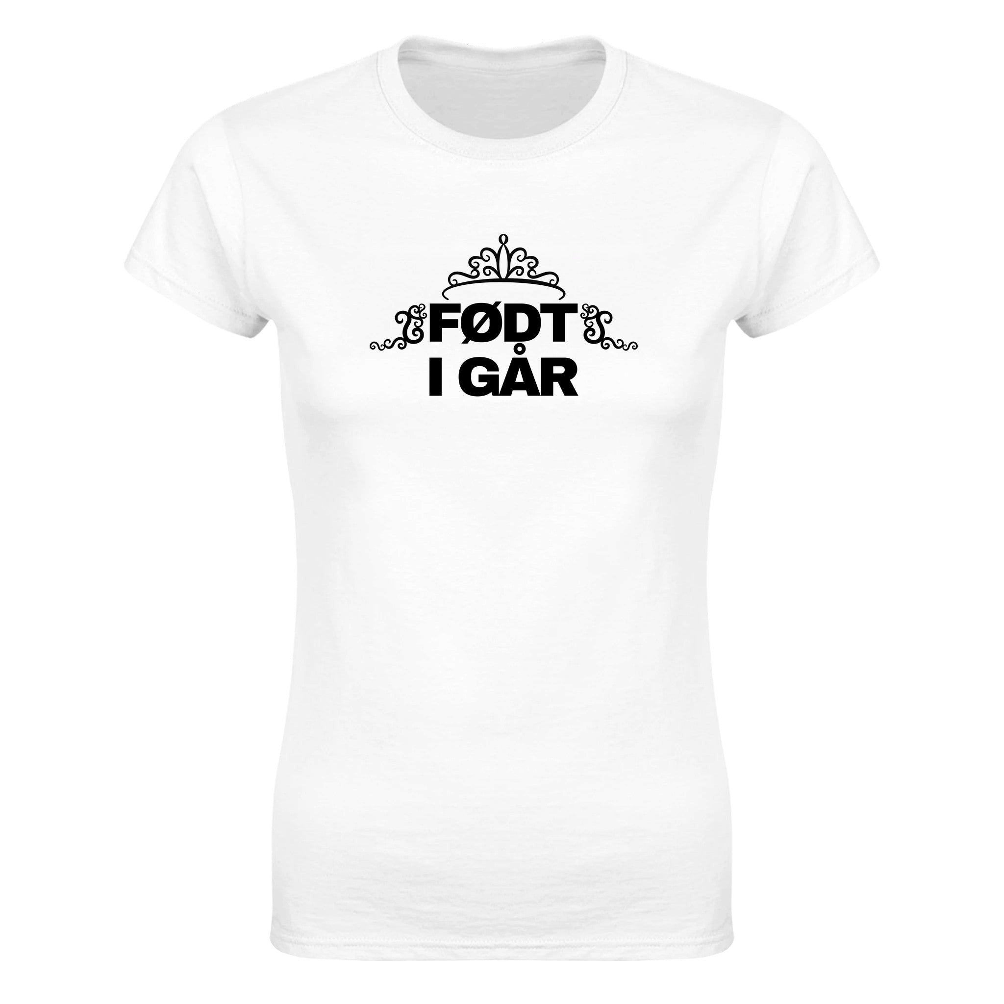 Født i går - Dame t-skjorte – White