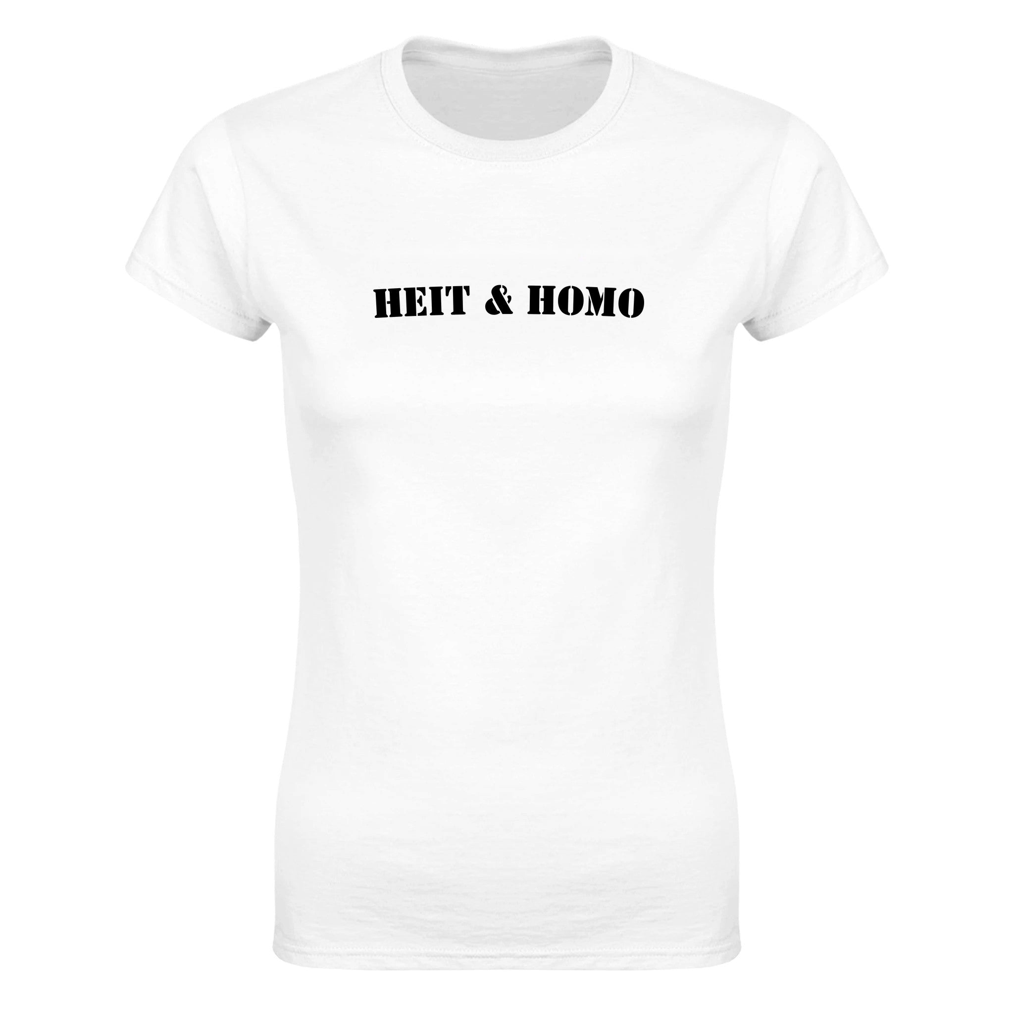 Hot & gay - Dame t-skjorte – White