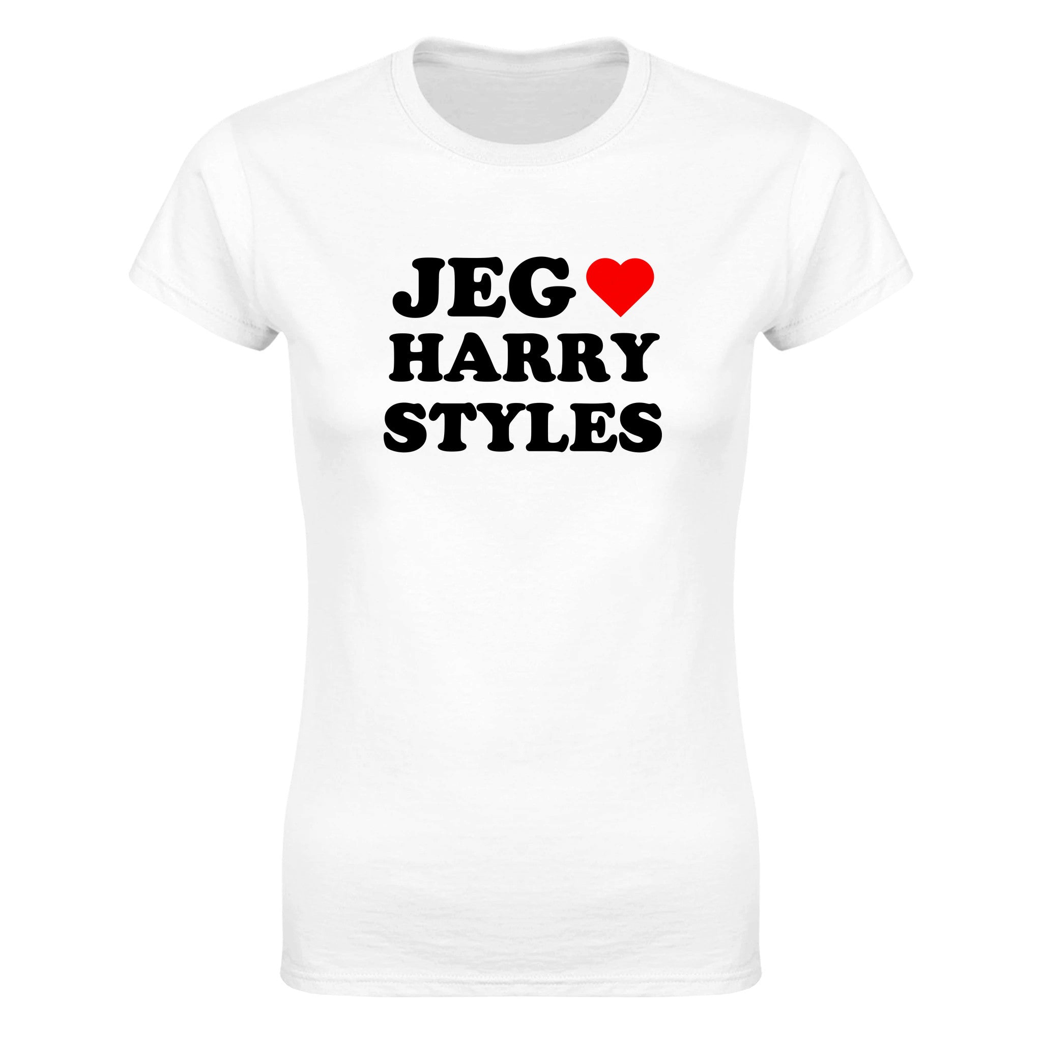 Jeg elsker Harry Styles - Dame t-skjorte – White