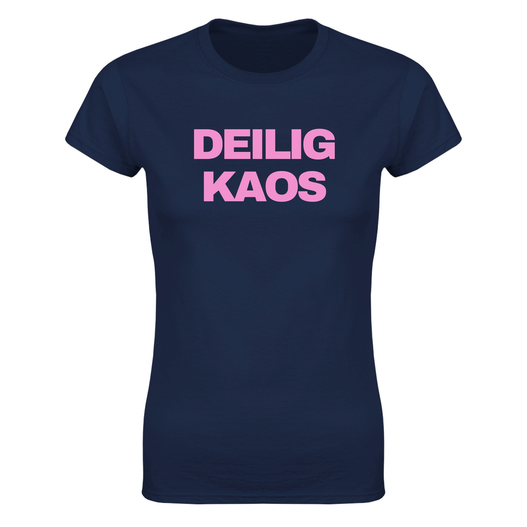 Deilig kaos - Dame t-skjorte – Navy