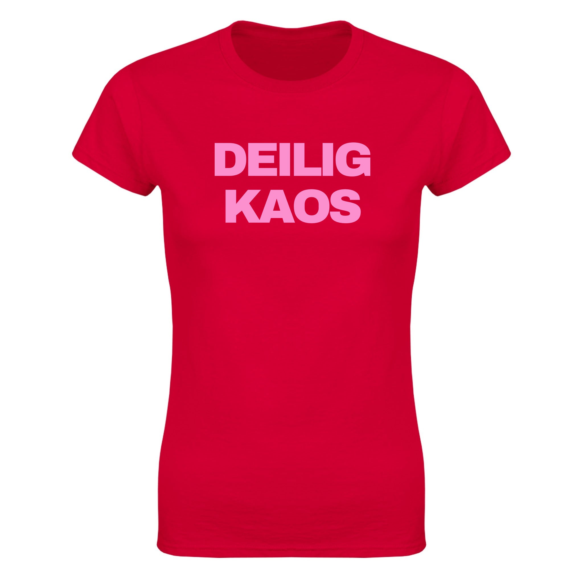 Deilig kaos - Dame t-skjorte – Red