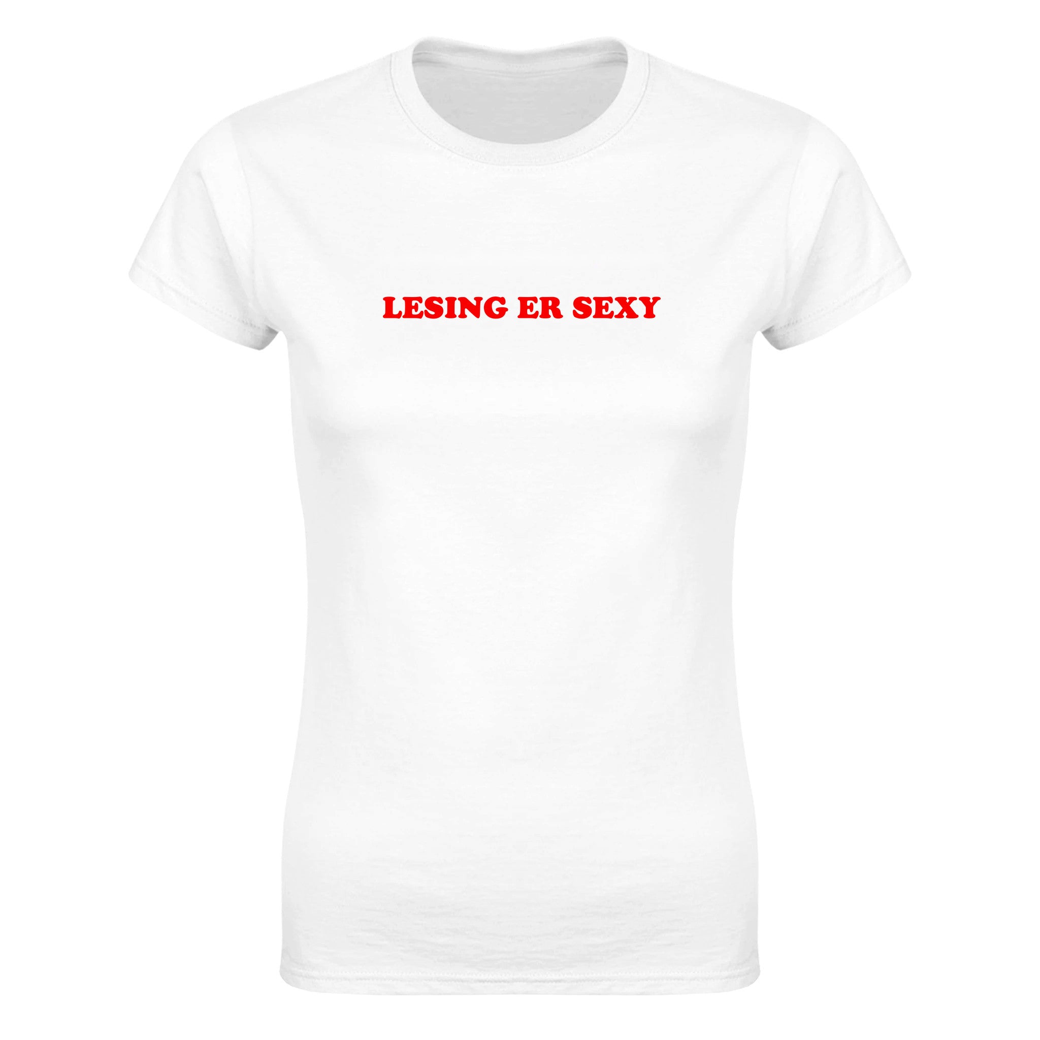 Lesing er sexy - Dame t-skjorte – White