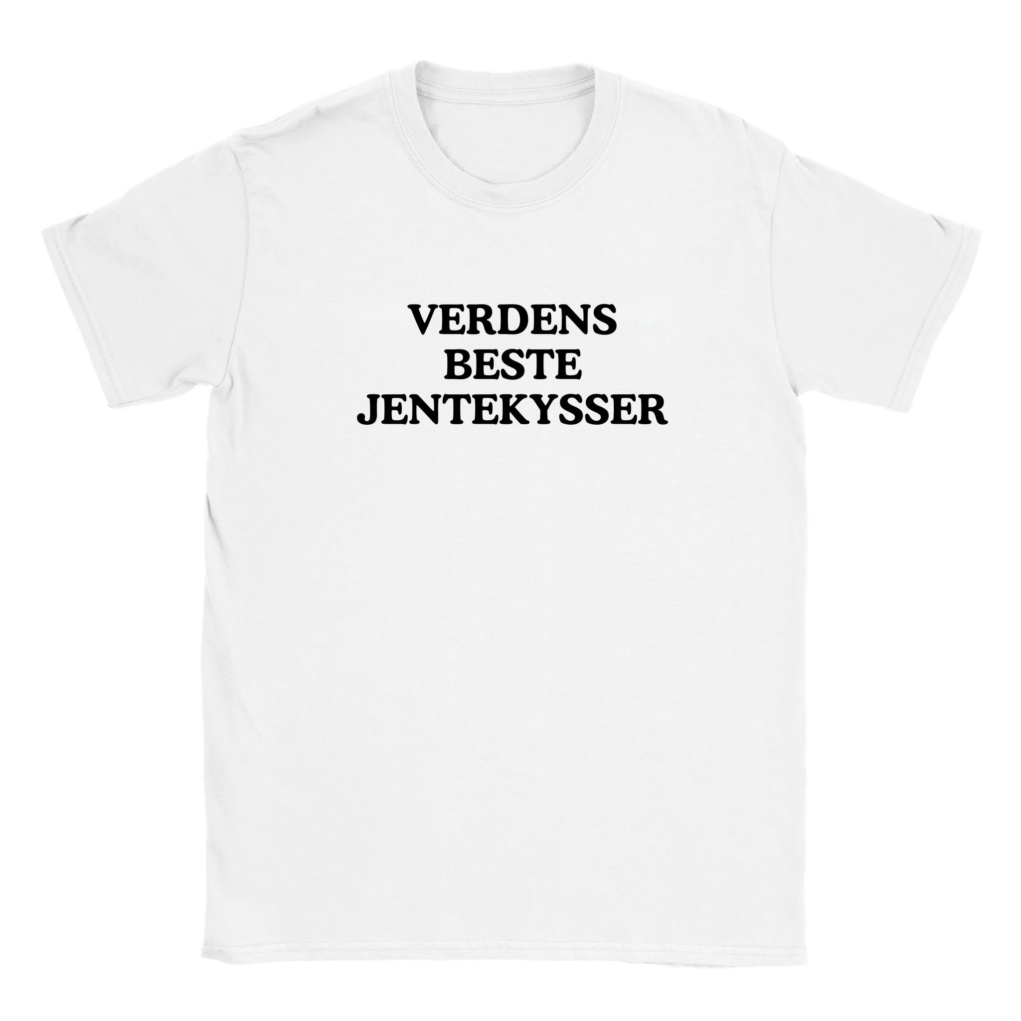 Verdens beste jentekysser - Baby tee – White