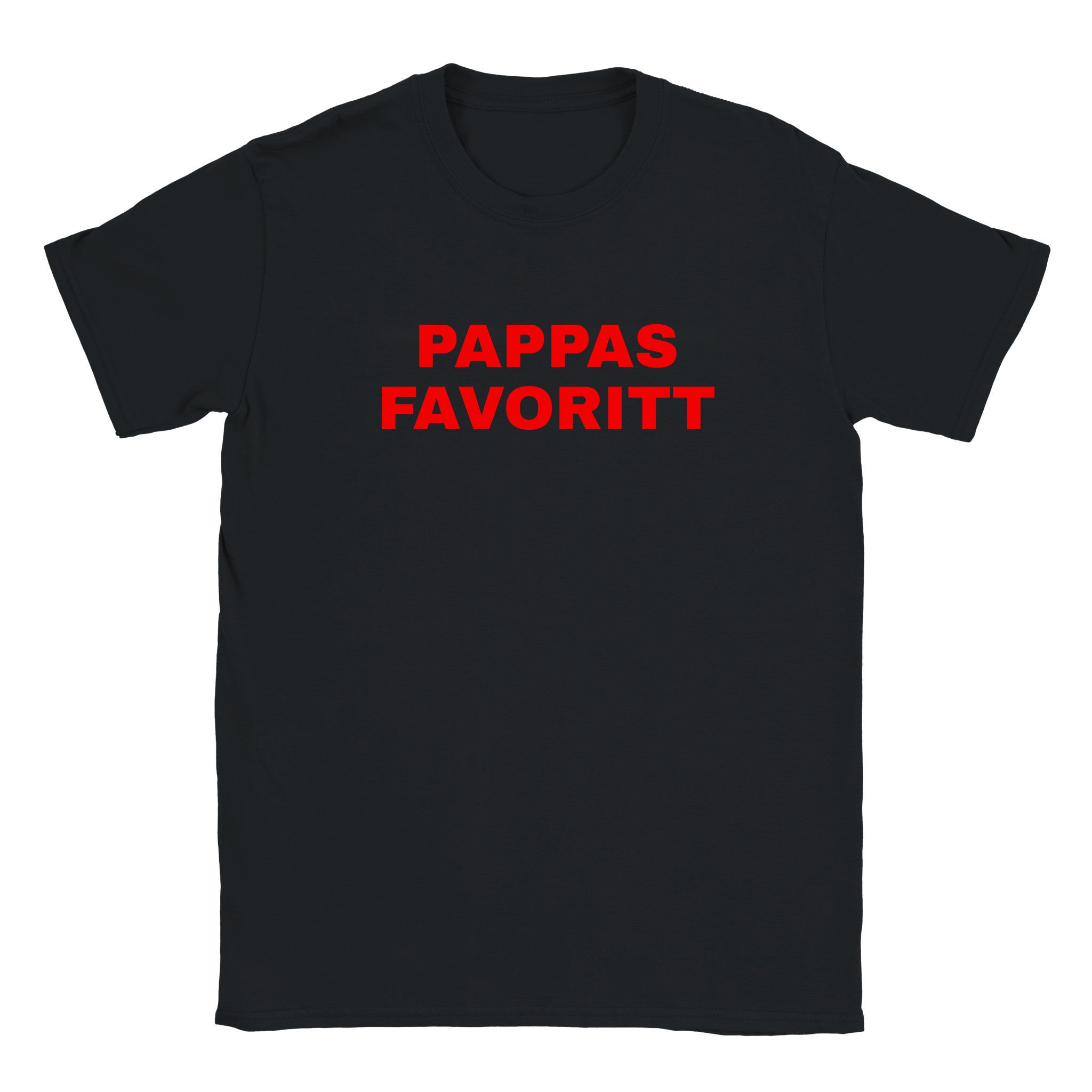 Pappas favoritt - Baby tee – Black