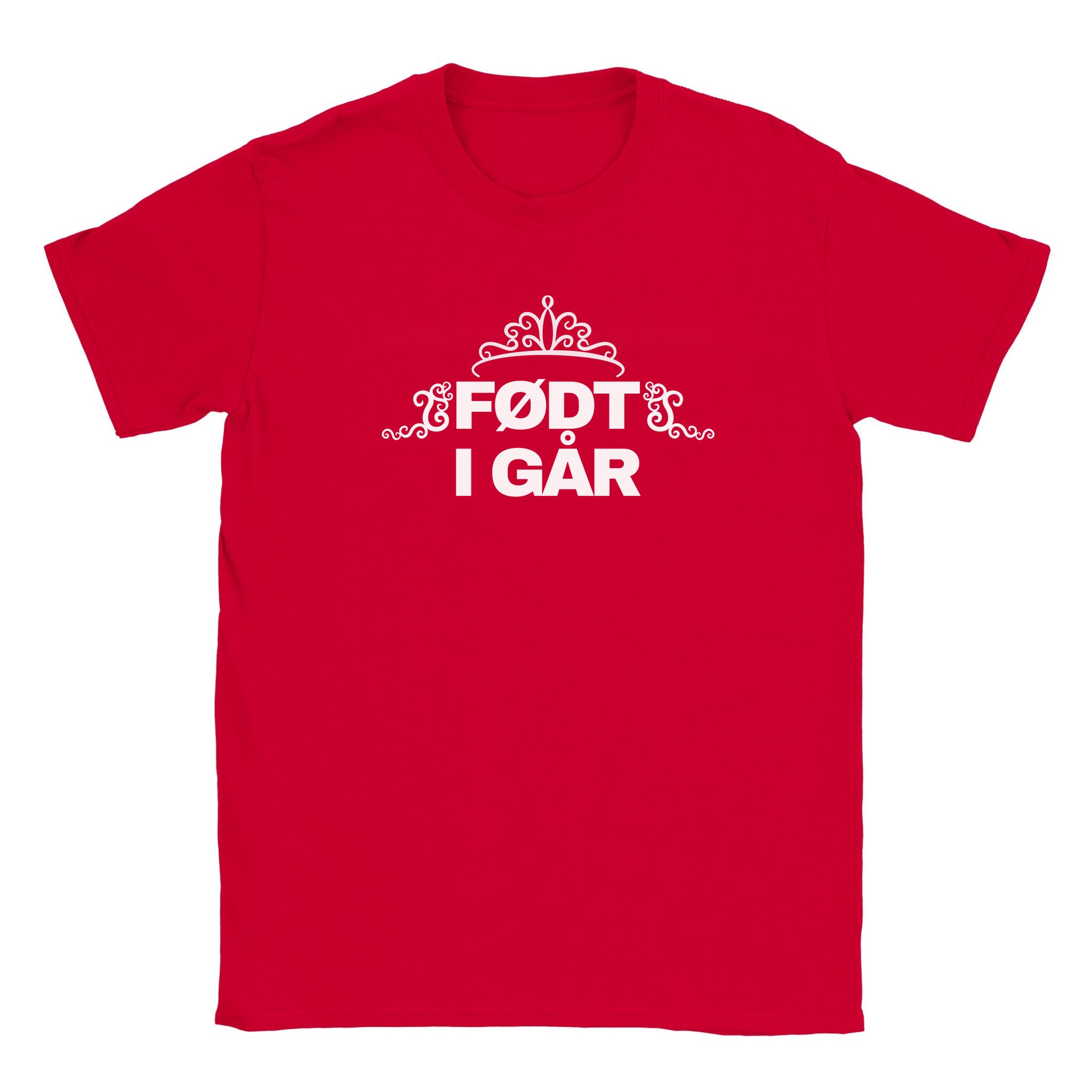 Født i går - Baby tee – Red